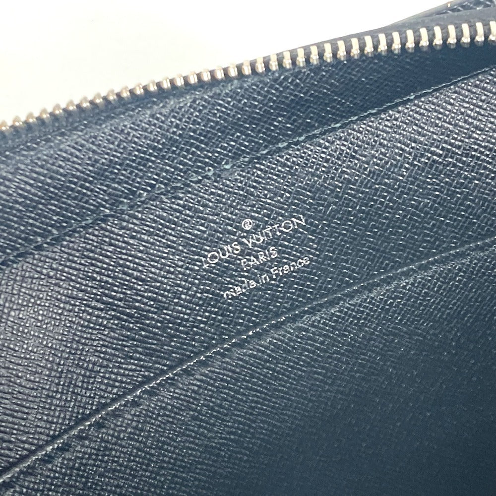 LOUIS VUITTON business bag M30182 Taiga Leather black Taiga Baikal mens