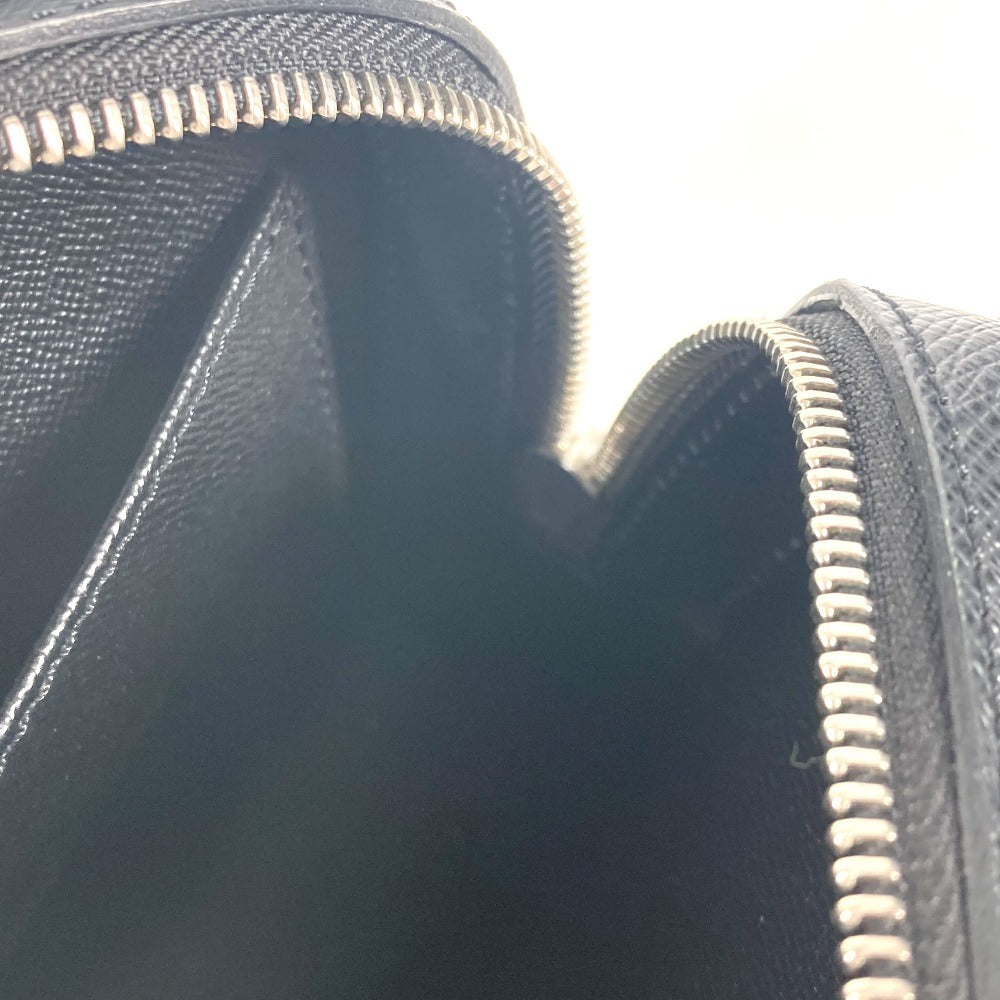 LOUIS VUITTON business bag M30182 Taiga Leather black Taiga Baikal mens
