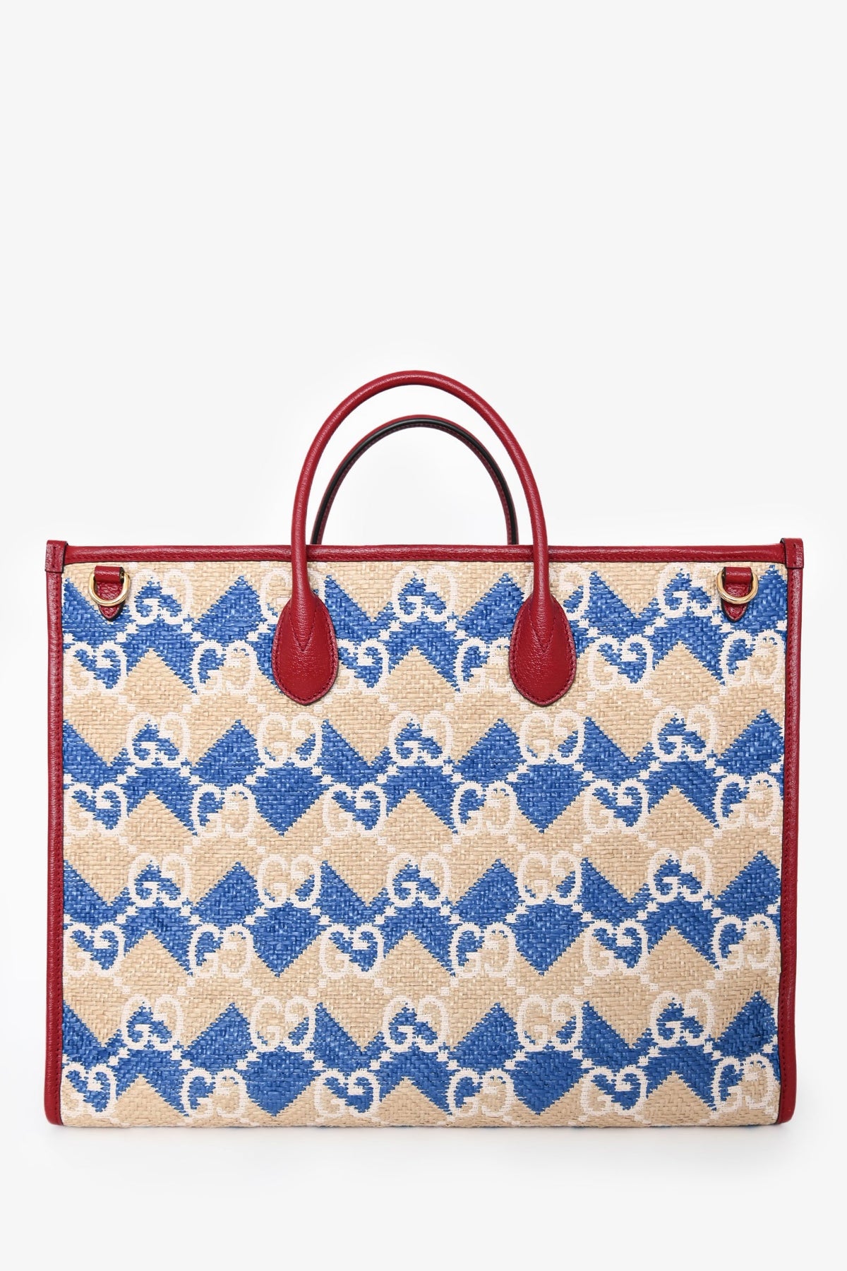 Gucci X Hamptons Limited Edition Canvas GG Tote with Strap