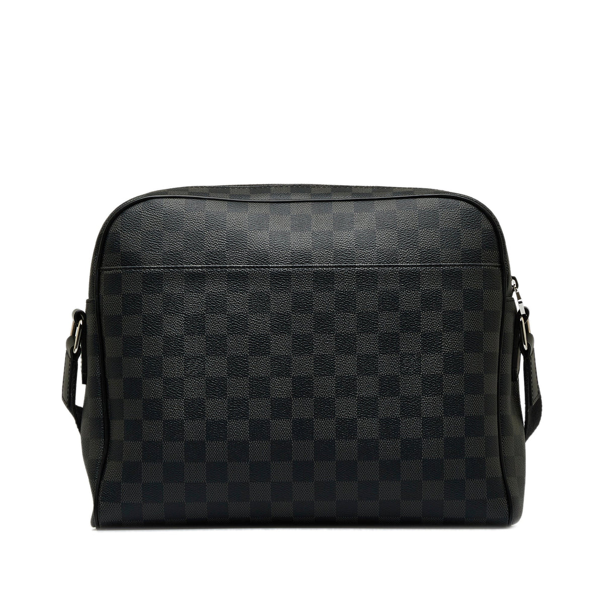 Black Louis Vuitton Damier Graphite Dayton Reporter MM Crossbody Bag