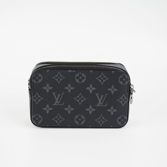 Louis Vuitton Alpha Wearable Wallet Monogram Eclipse Bag