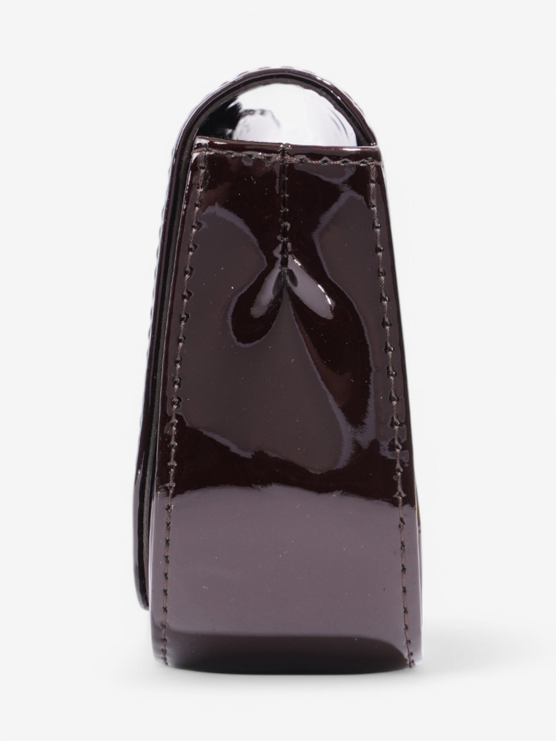 Louis Vuitton Sobe Clutch Amarante Patent Leather