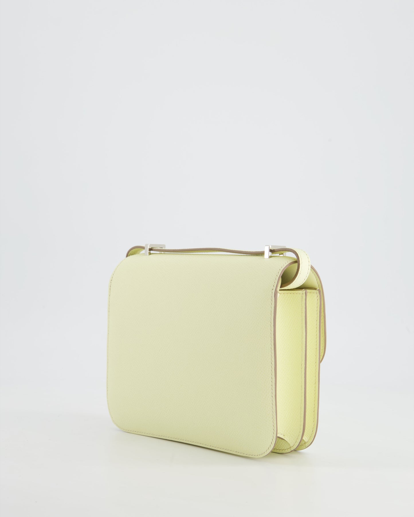 *NEW COLOUR* Hermes Constance III 18 Miroir Bag in Jaune Milton Epsom Leather with Palladium Hardware