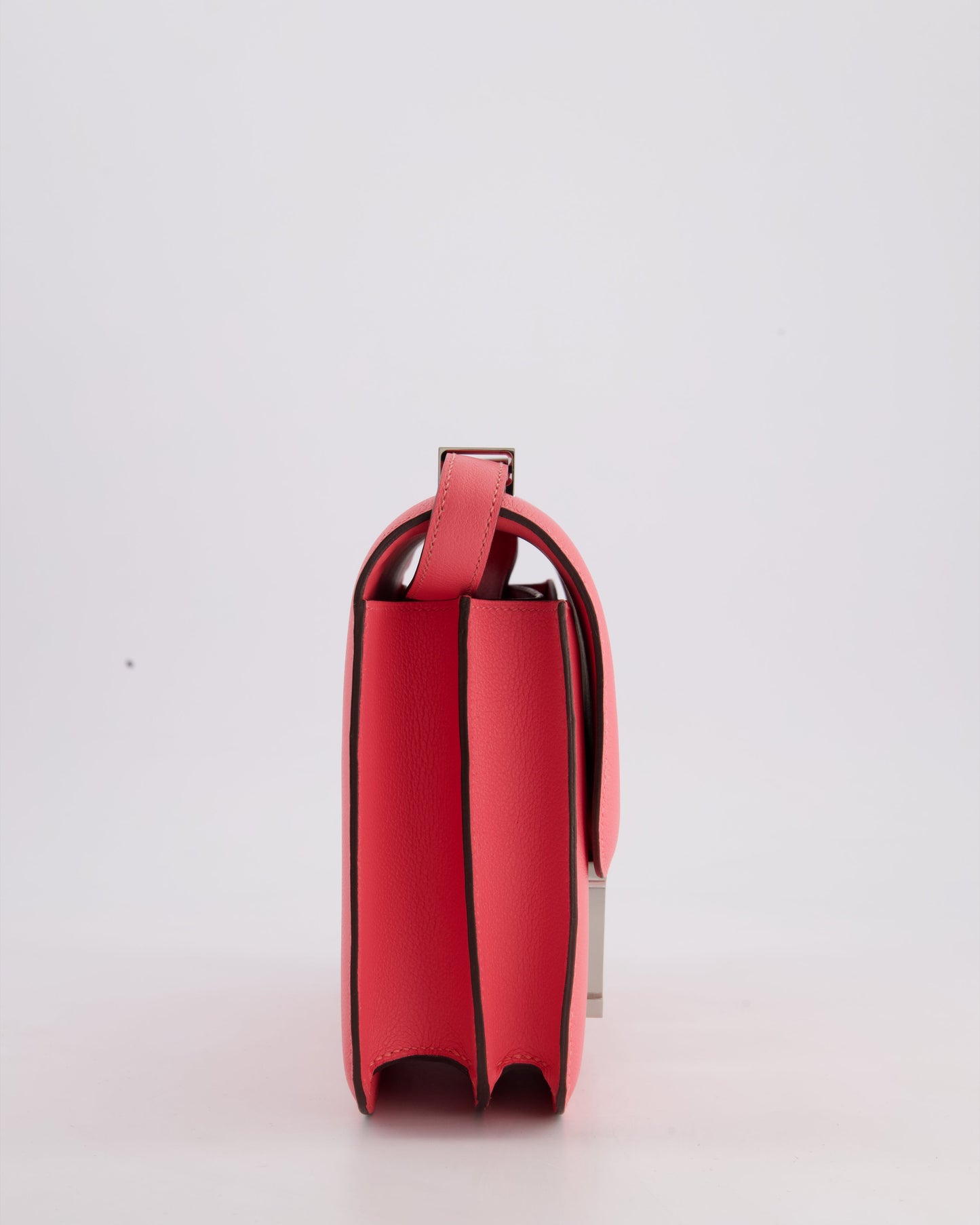 *HOT* Hermes Constance III 24 Bag in Rose Azalee Evercolour Leather with Palladium Hardware