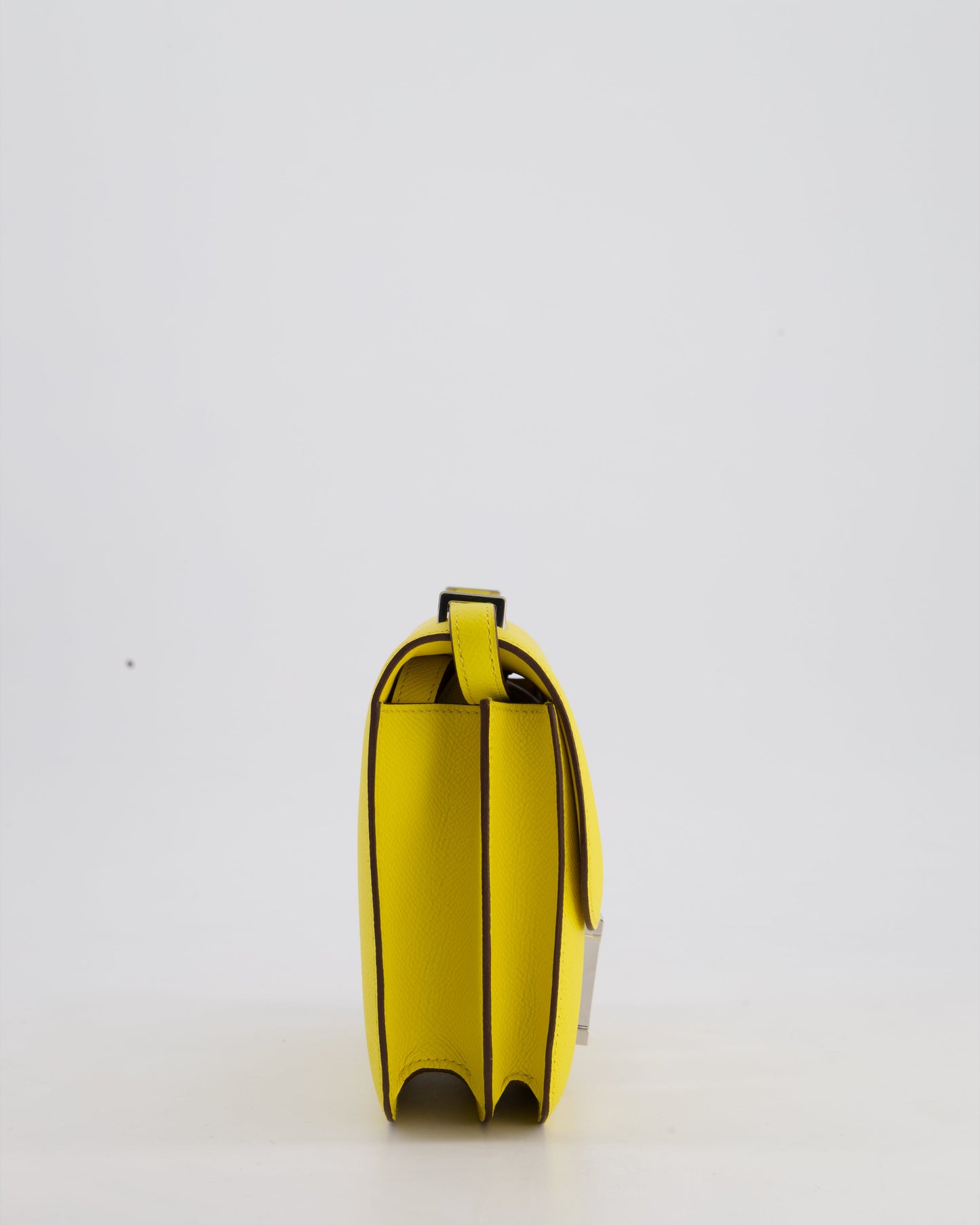 Hermes Constance III 18 Miroir Bag in Jaune De Naples Epsom Leather with Palladium Hardware