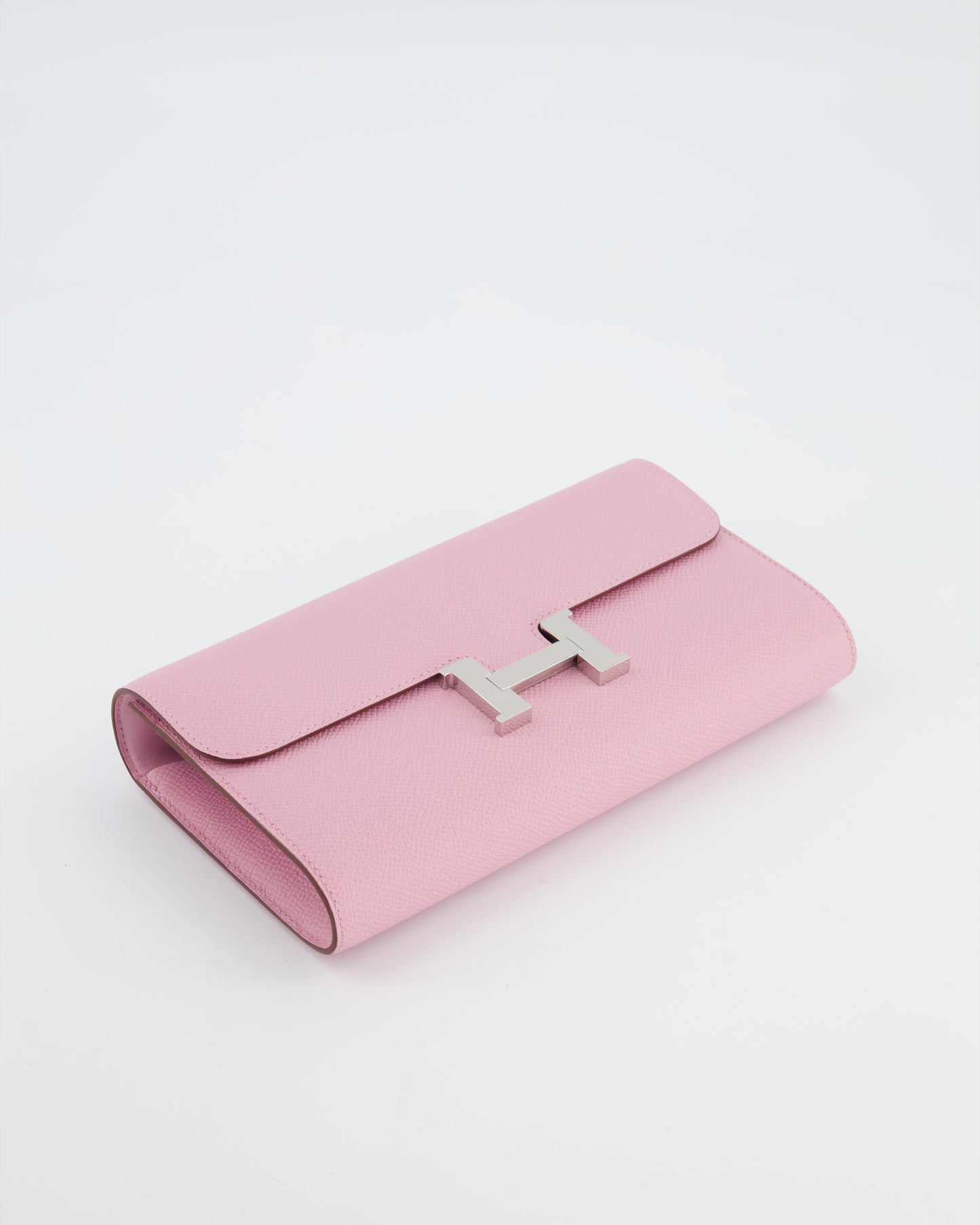 Hermes Constance To Go Bag in Mauve Sylvestre Epsom Leather with Palladium Hardware