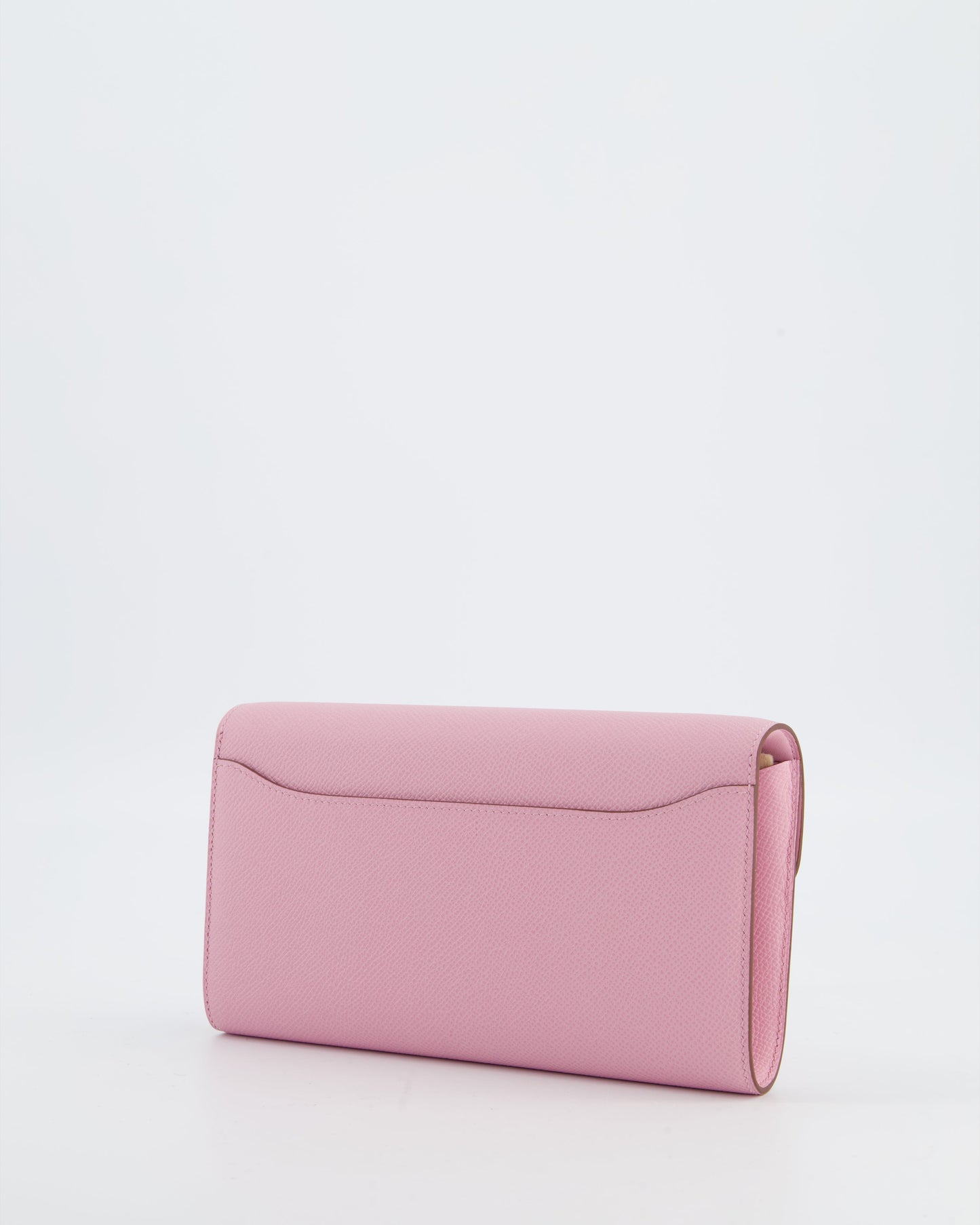 Hermes Constance To Go Bag in Mauve Sylvestre Epsom Leather with Palladium Hardware
