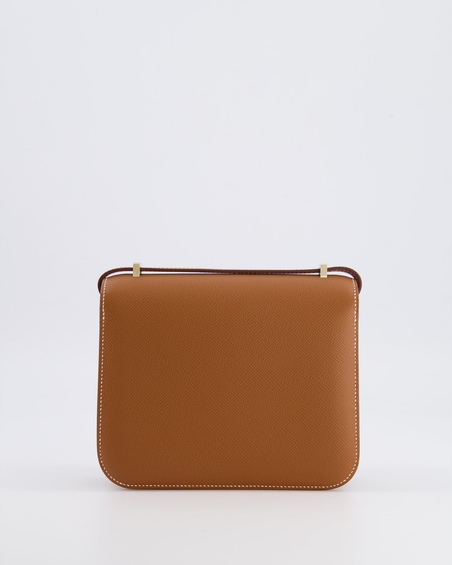 *RARE* Hermes Constance III 18 Miroir Bag in Gold Epsom Leather with Brushed Permabrass Hardware