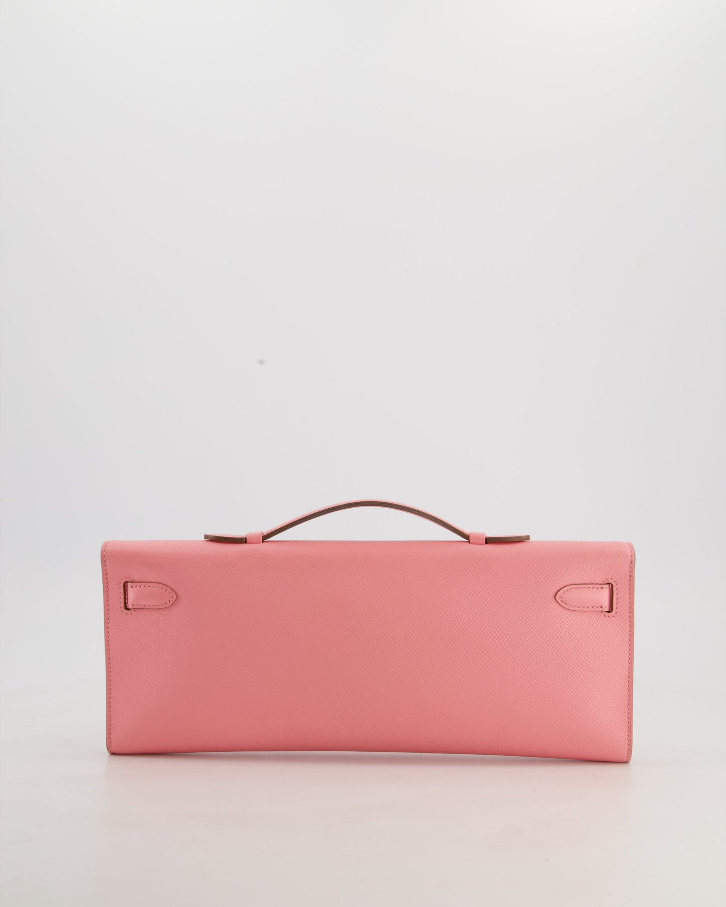 *RARE* Hermes Kelly Cut Bag in Rose Confetti Epsom Leather with Palladium Hardware