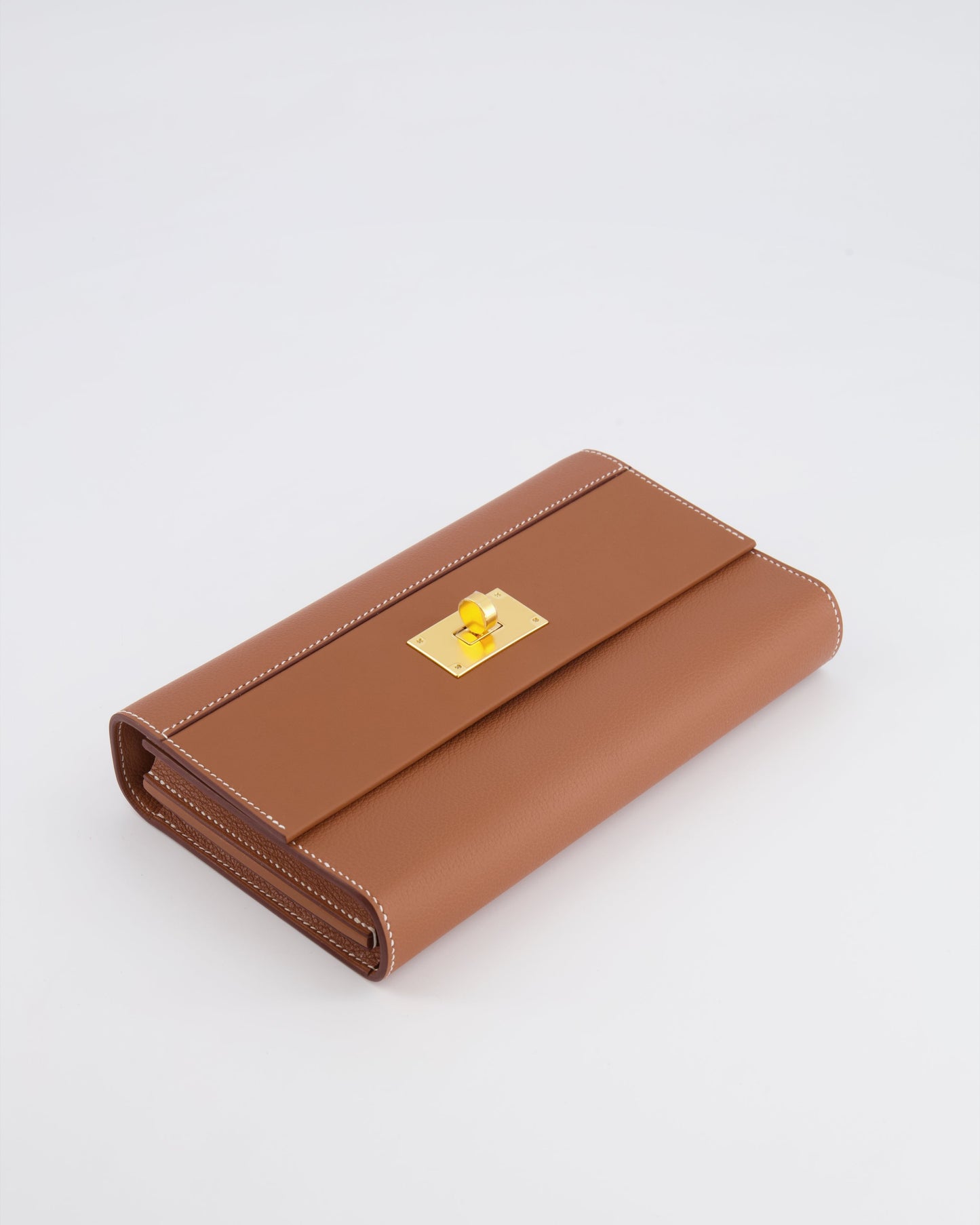 *NEW MODEL* Hermes 24/24 To Go Bag in Gold Evercolor Leather with Gold Hardware