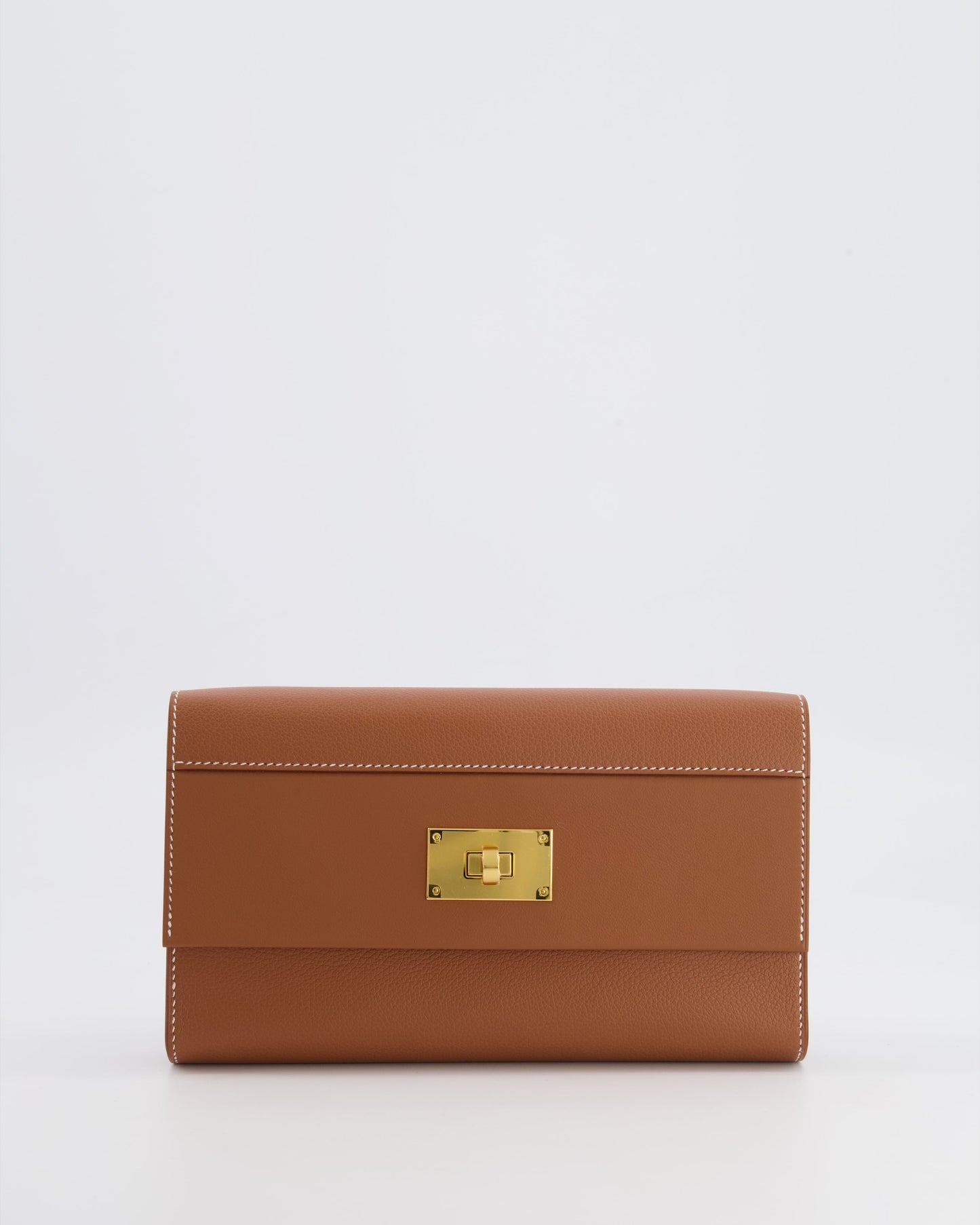*NEW MODEL* Hermes 24/24 To Go Bag in Gold Evercolor Leather with Gold Hardware