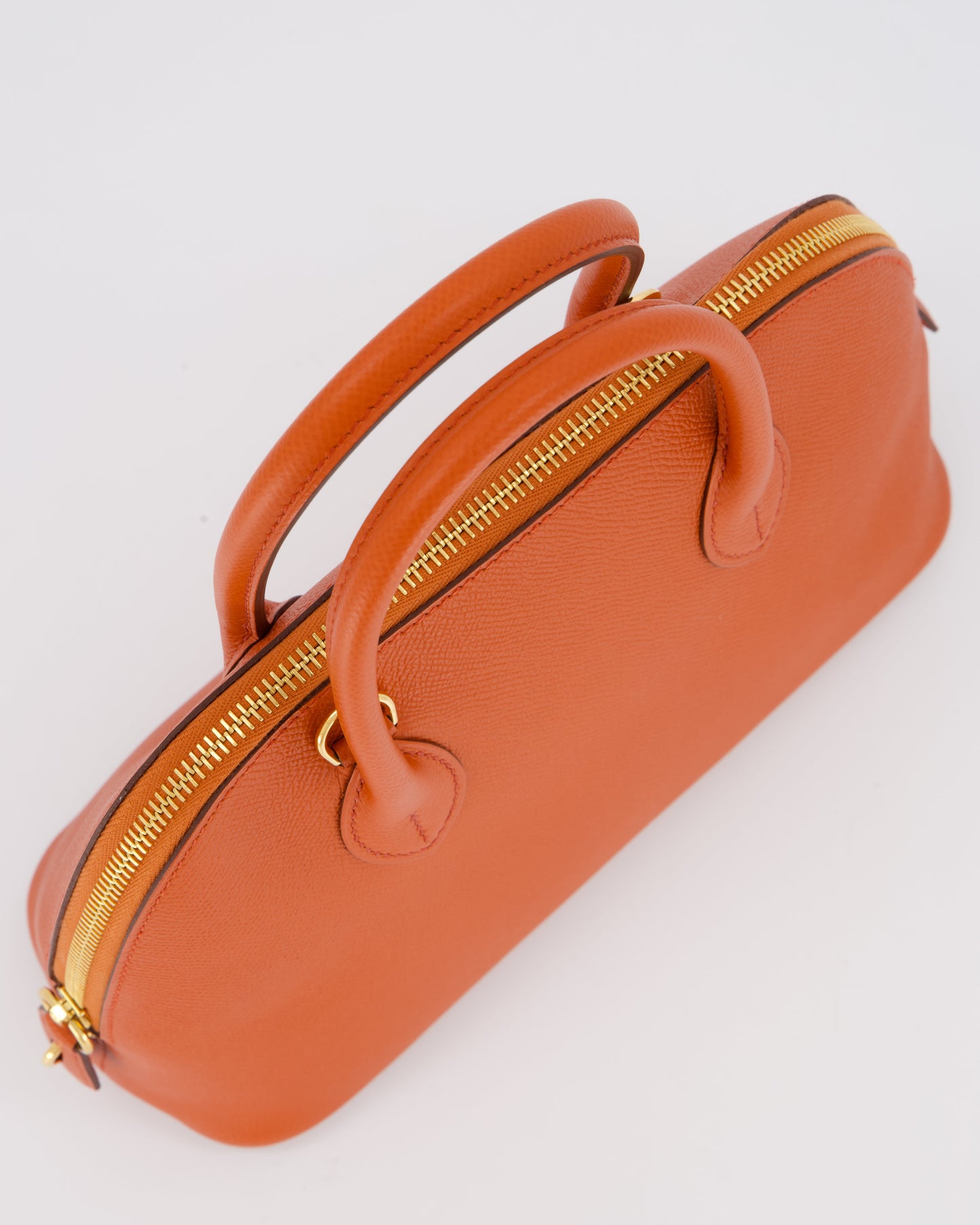 Hermes Bolide 1923 25cm Bag in Terre Battue Epsom Leather with Gold Hardware