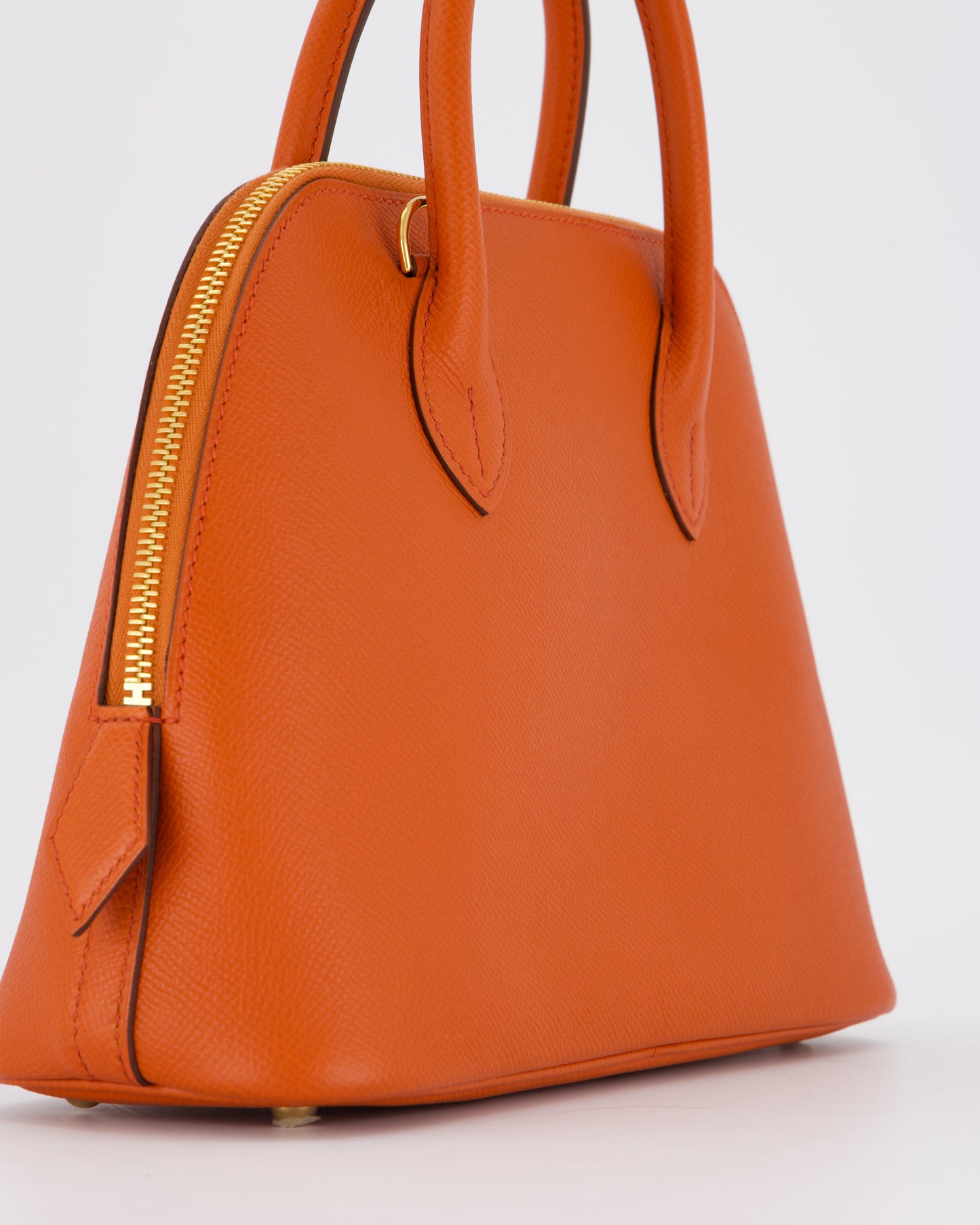 Hermes Bolide 1923 25cm Bag in Terre Battue Epsom Leather with Gold Hardware