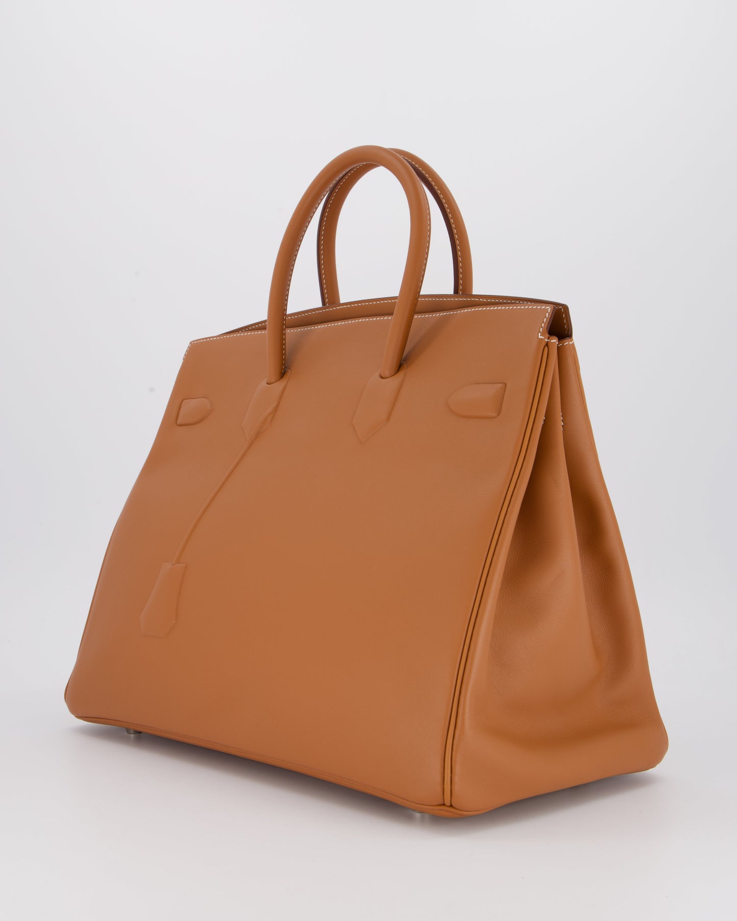 Hermes Birkin 35 Shadow in Gold Swift Leather and Palladium Hardware