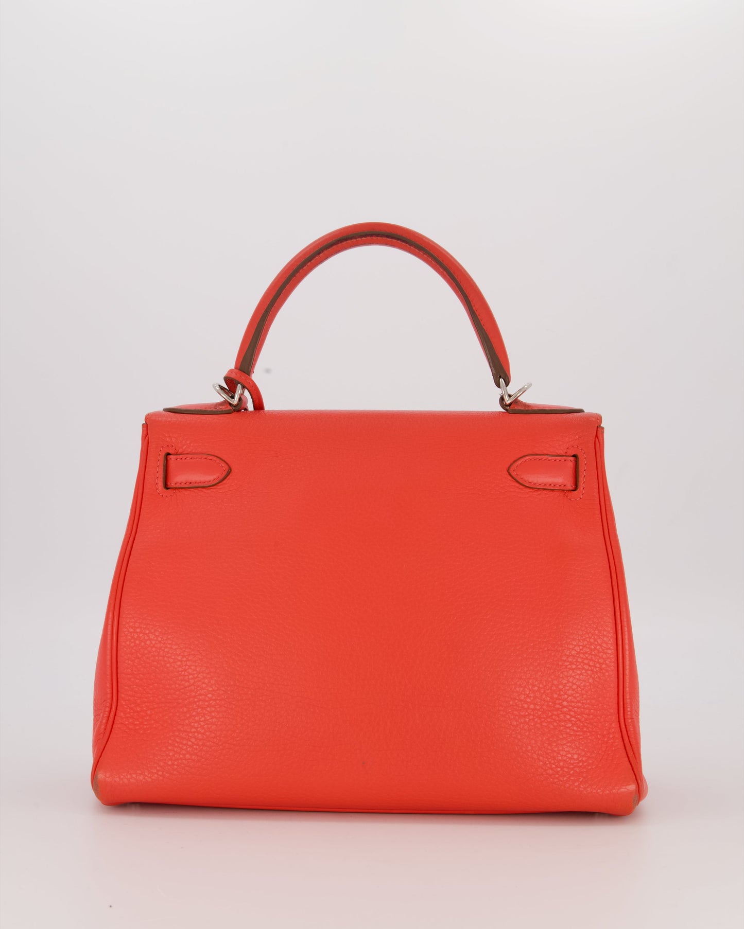 Hermes Kelly 28 Retourne Bag in Rose Jaipur Togo Leather with Palladium Hardware