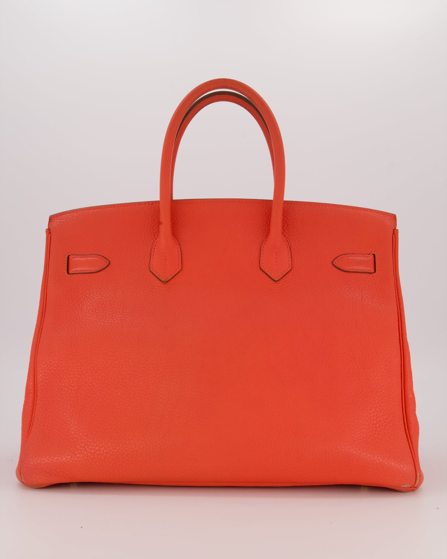 Hermes Birkin Retourne 35 Bag in Rose Jaipur Togo Leather with Gold Hardware