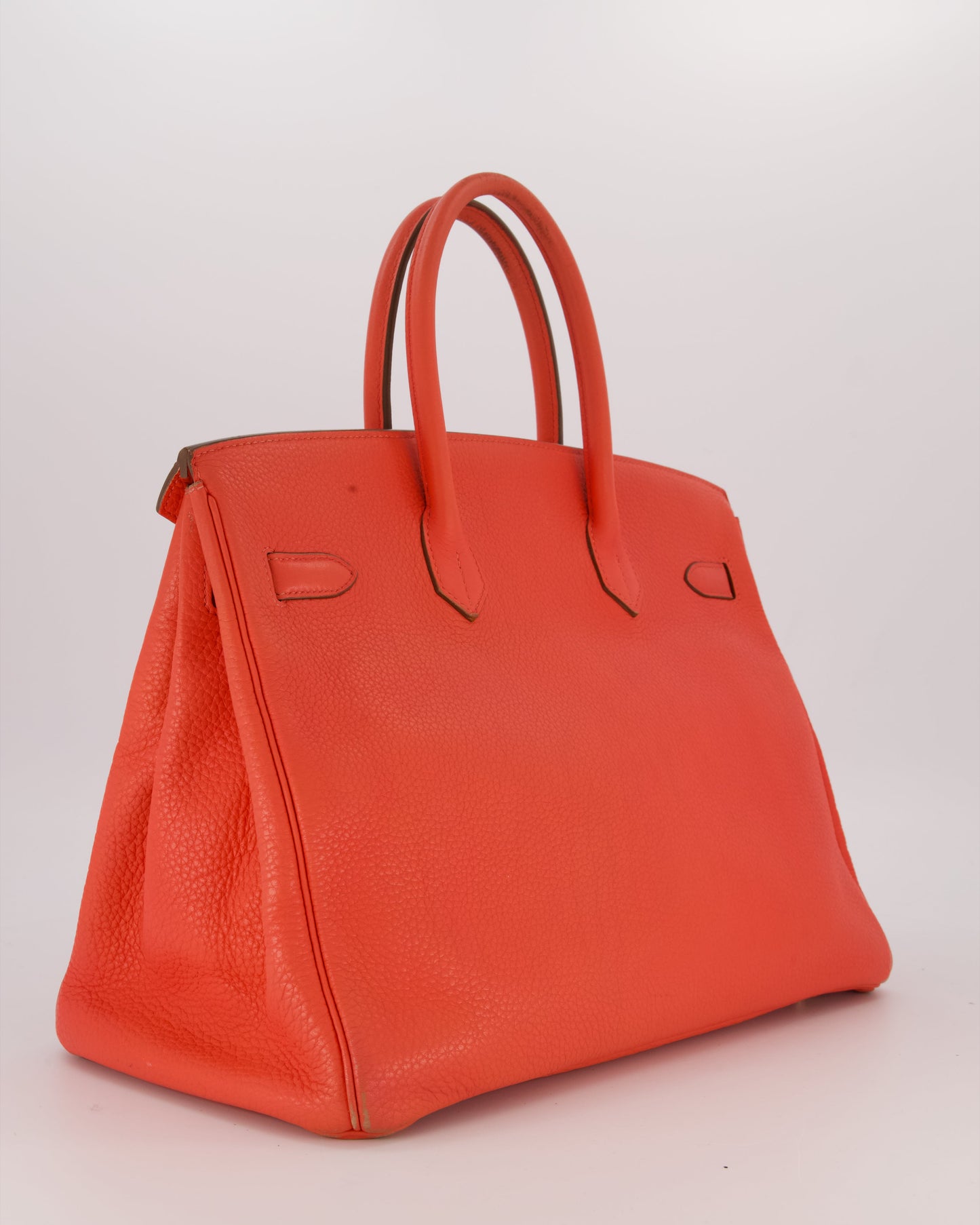 Hermes Birkin Retourne 35 Bag in Rose Jaipur Togo Leather with Gold Hardware