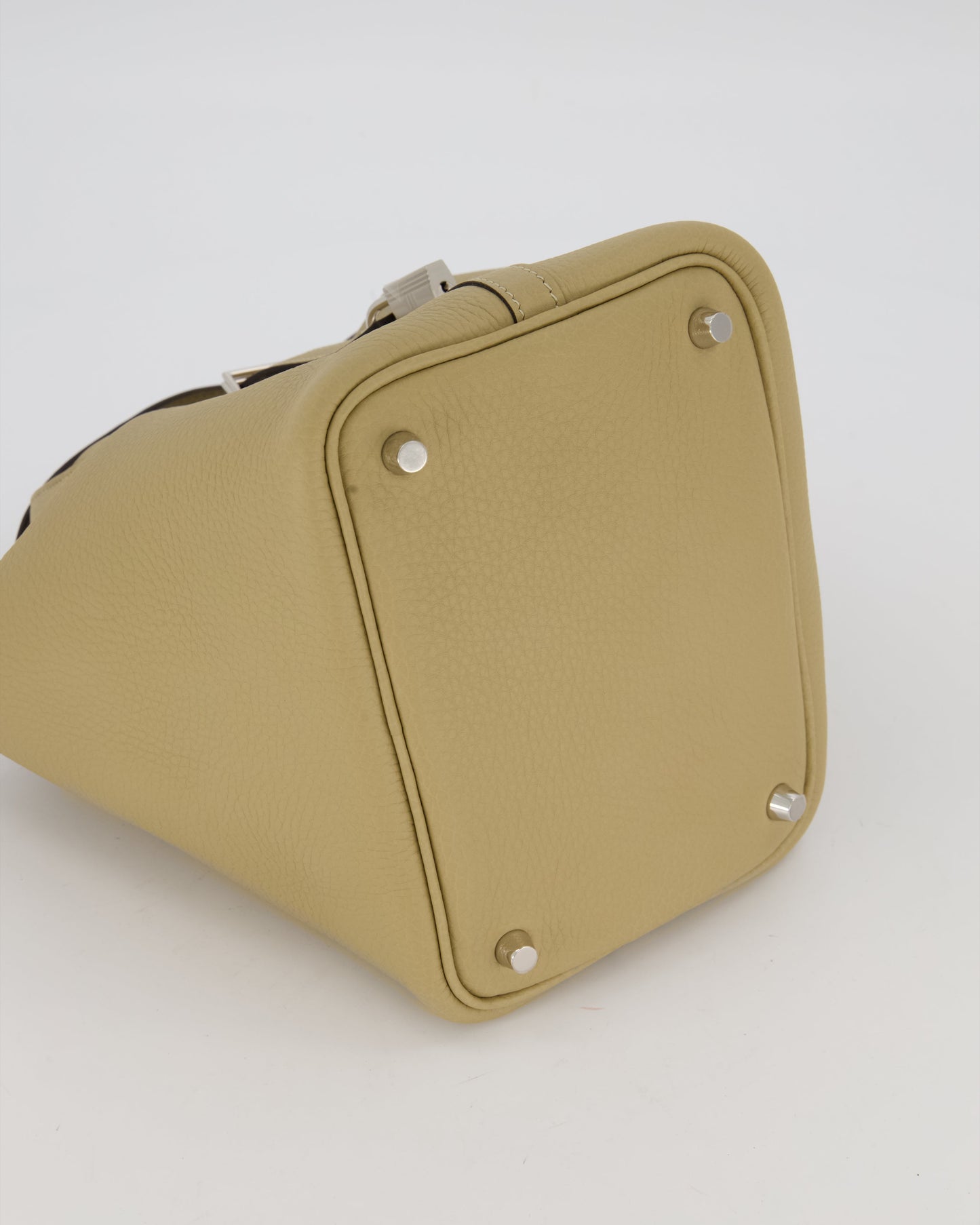*HOT COLOUR* Hermes Picotin Lock Bag 18cm in Trench Clemence Leather with Palladium Hardware
