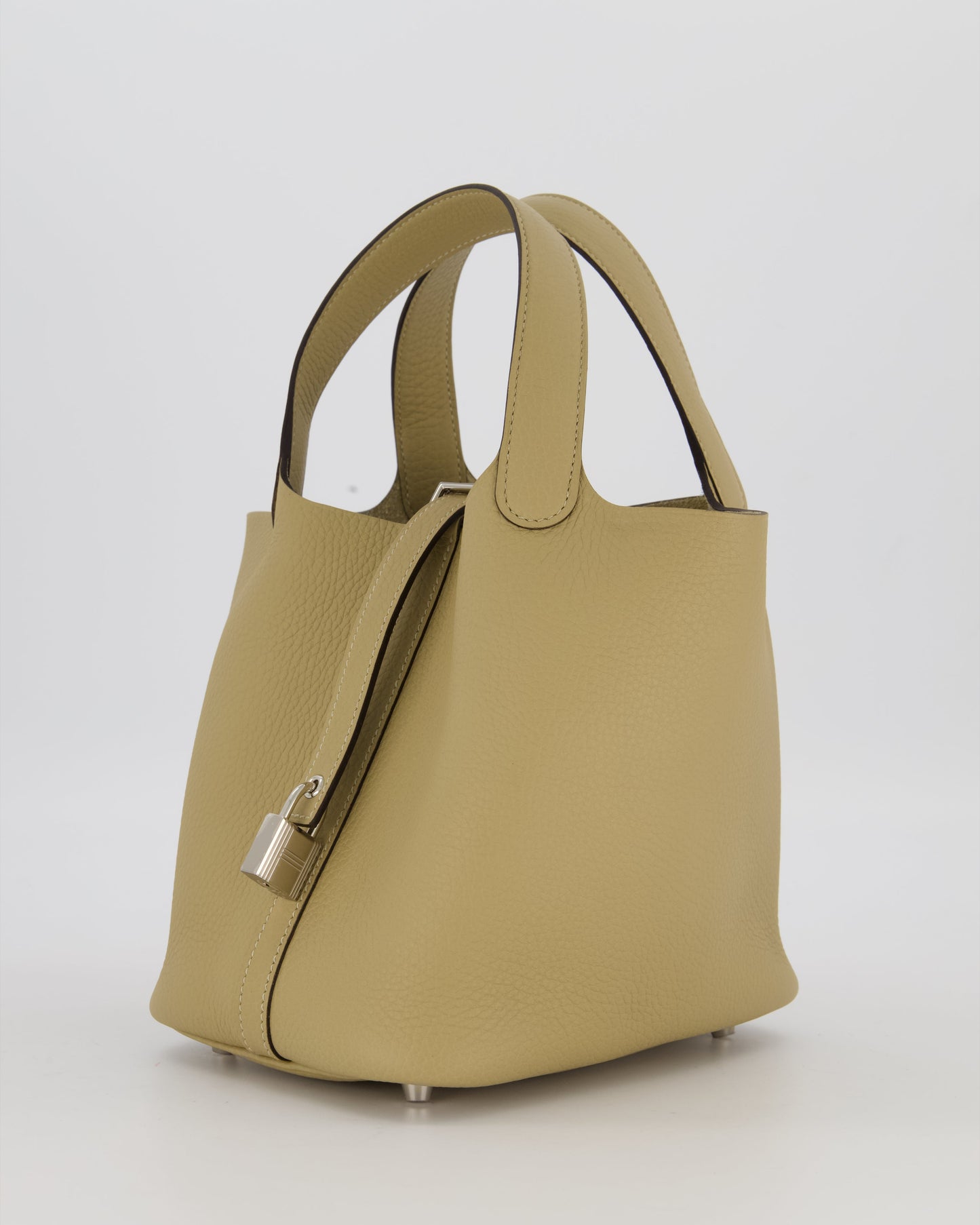 *HOT COLOUR* Hermes Picotin Lock Bag 18cm in Trench Clemence Leather with Palladium Hardware
