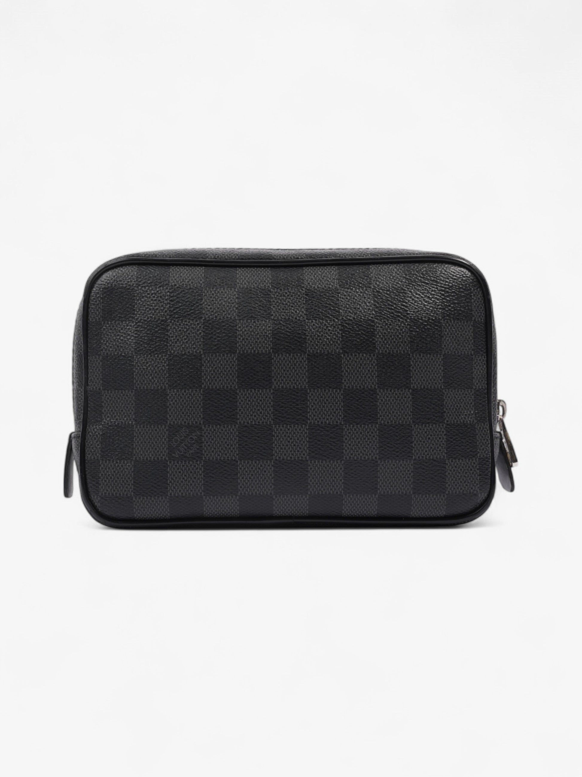 Louis Vuitton Toiletry Bag Damier Graphite Coated Canvas