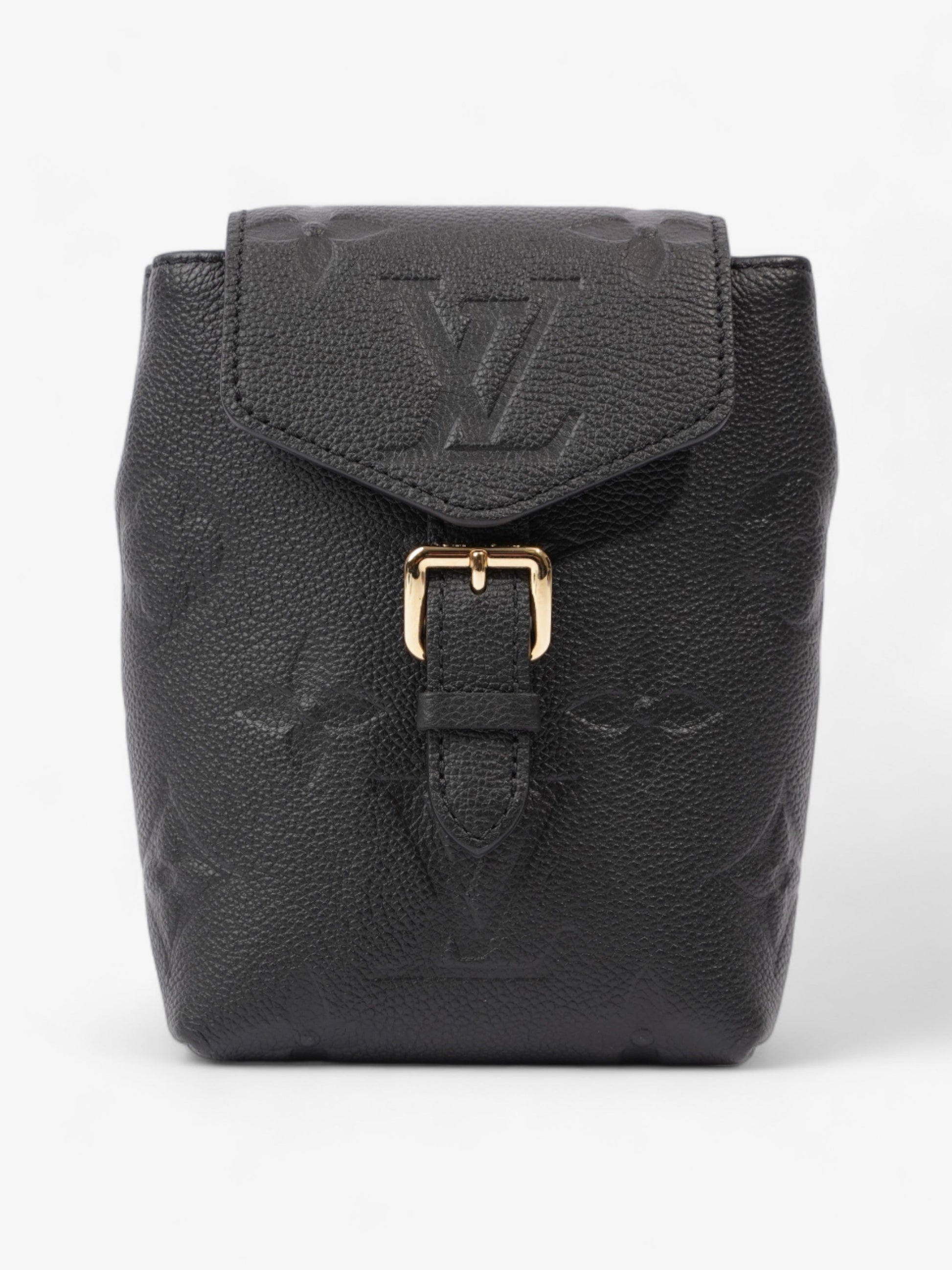 Louis Vuitton Tiny Backpack Black Empreinte Leather