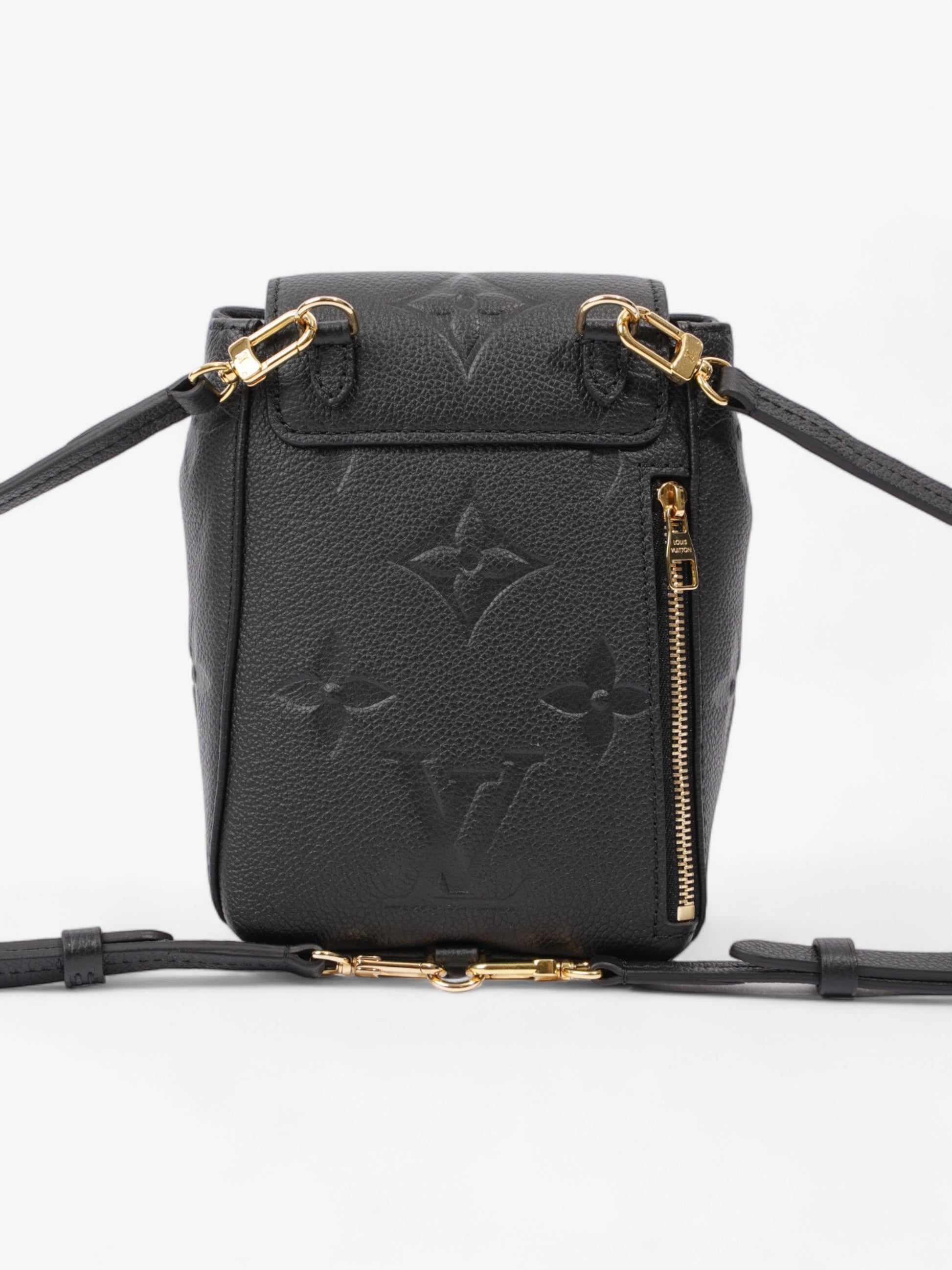 Louis Vuitton Tiny Backpack Black Empreinte Leather