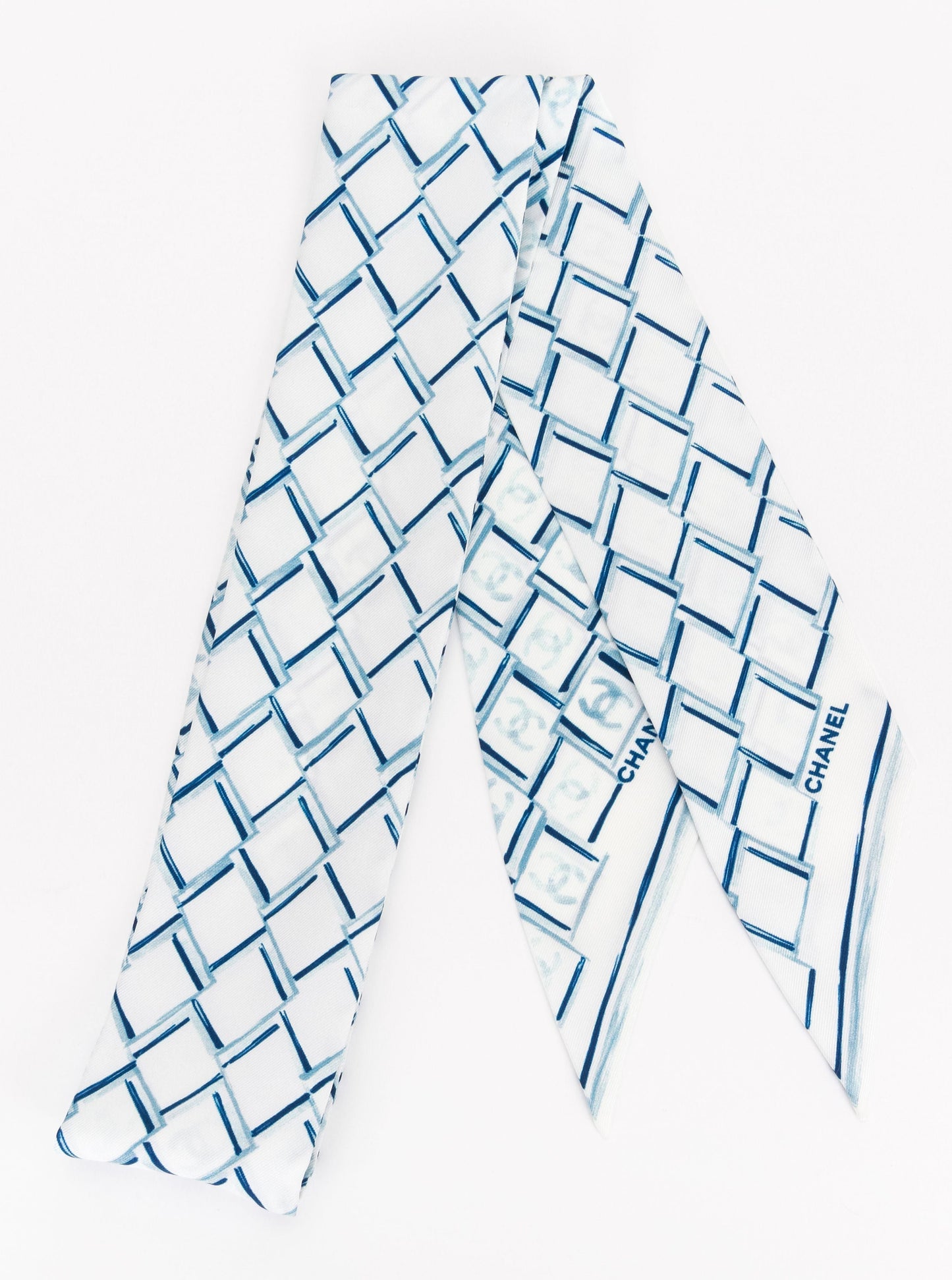 Chanel New Mykonos Silk Twilly