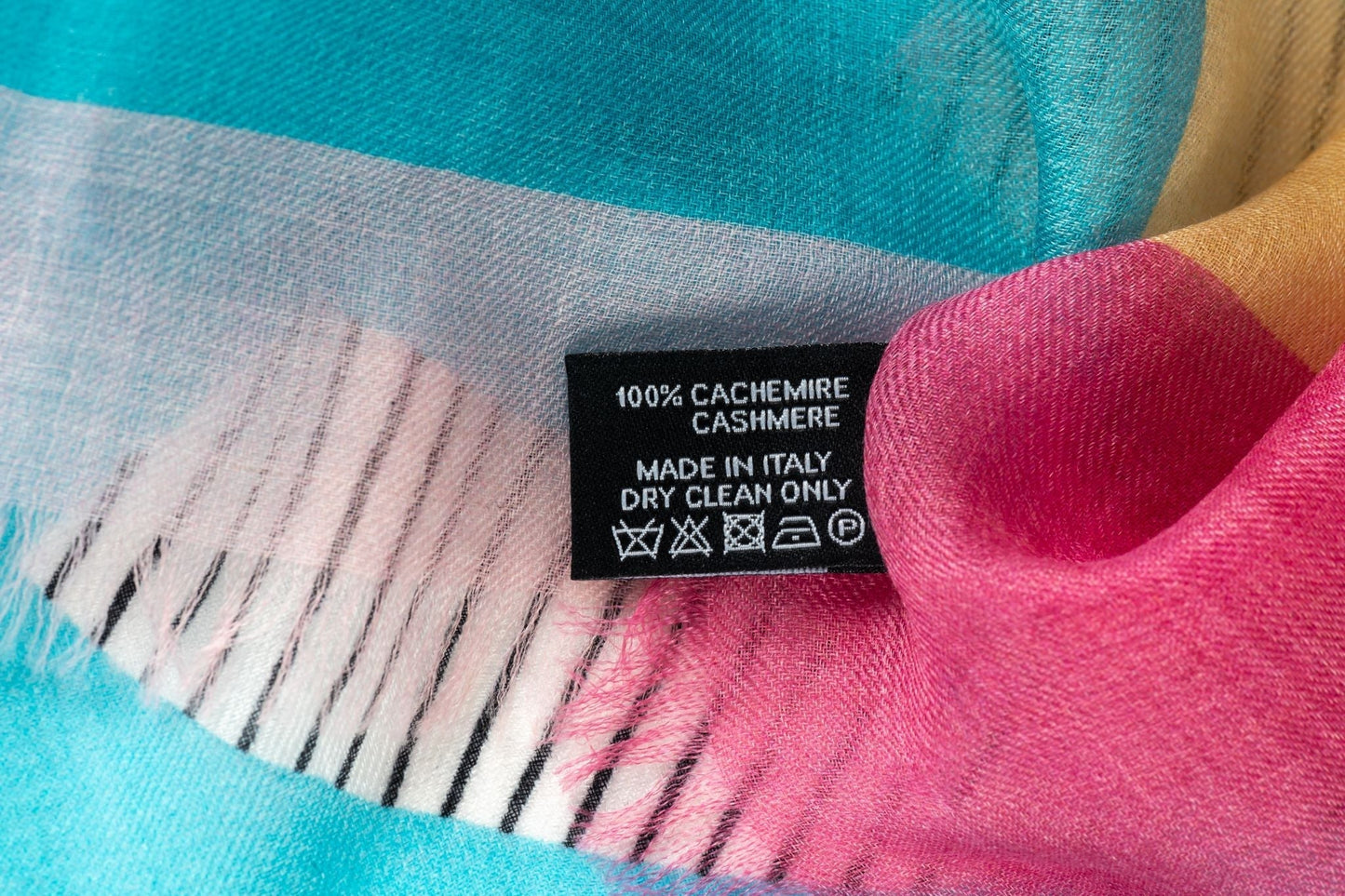 Chanel New Multicolor Checkers Shawl