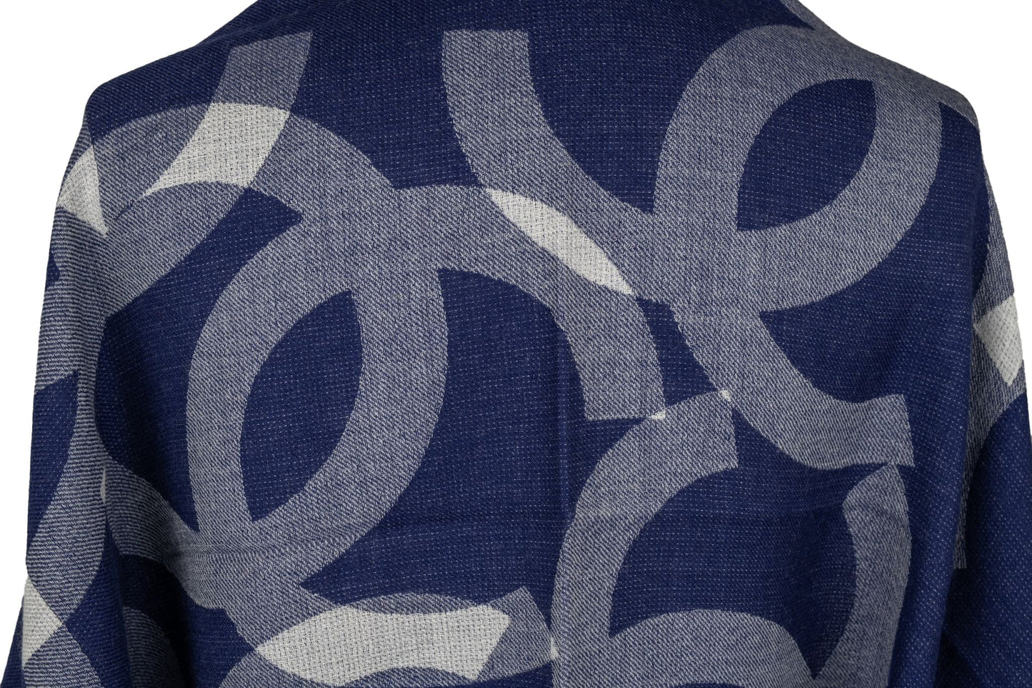 Chanel New Cashmere Shawl Navy