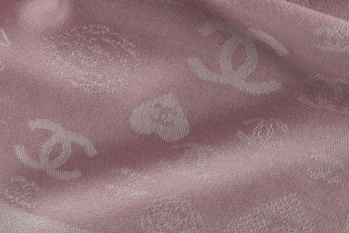Chanel New Cashmere Shawl Pink