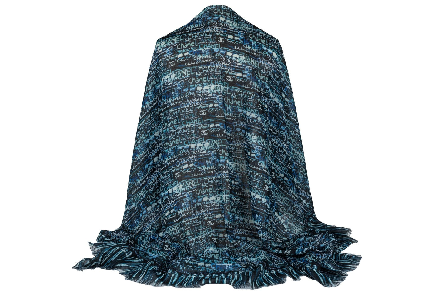 Chanel New Cashmere Shawl Multicolor