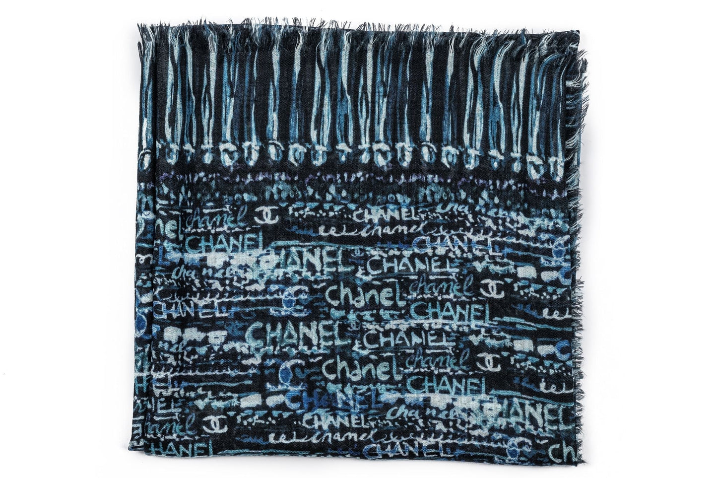 Chanel New Cashmere Shawl Multicolor