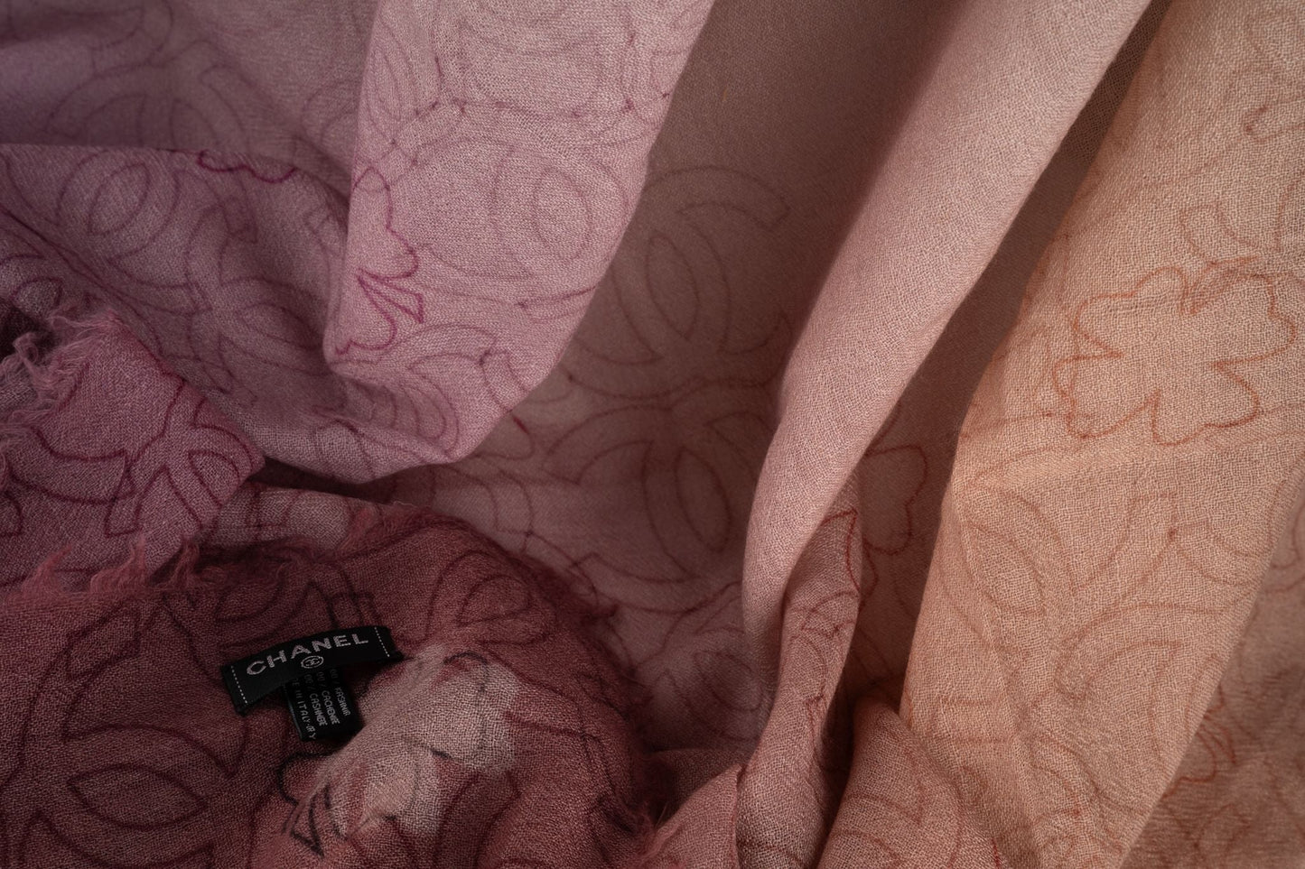 Chanel New DegradÃÂÃÂ¨ CC Cashmere Shawl