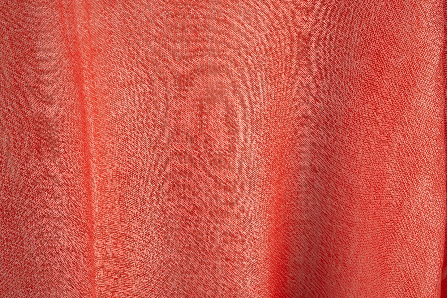 Chanel New CC Logo Coral Cashmere Shawl