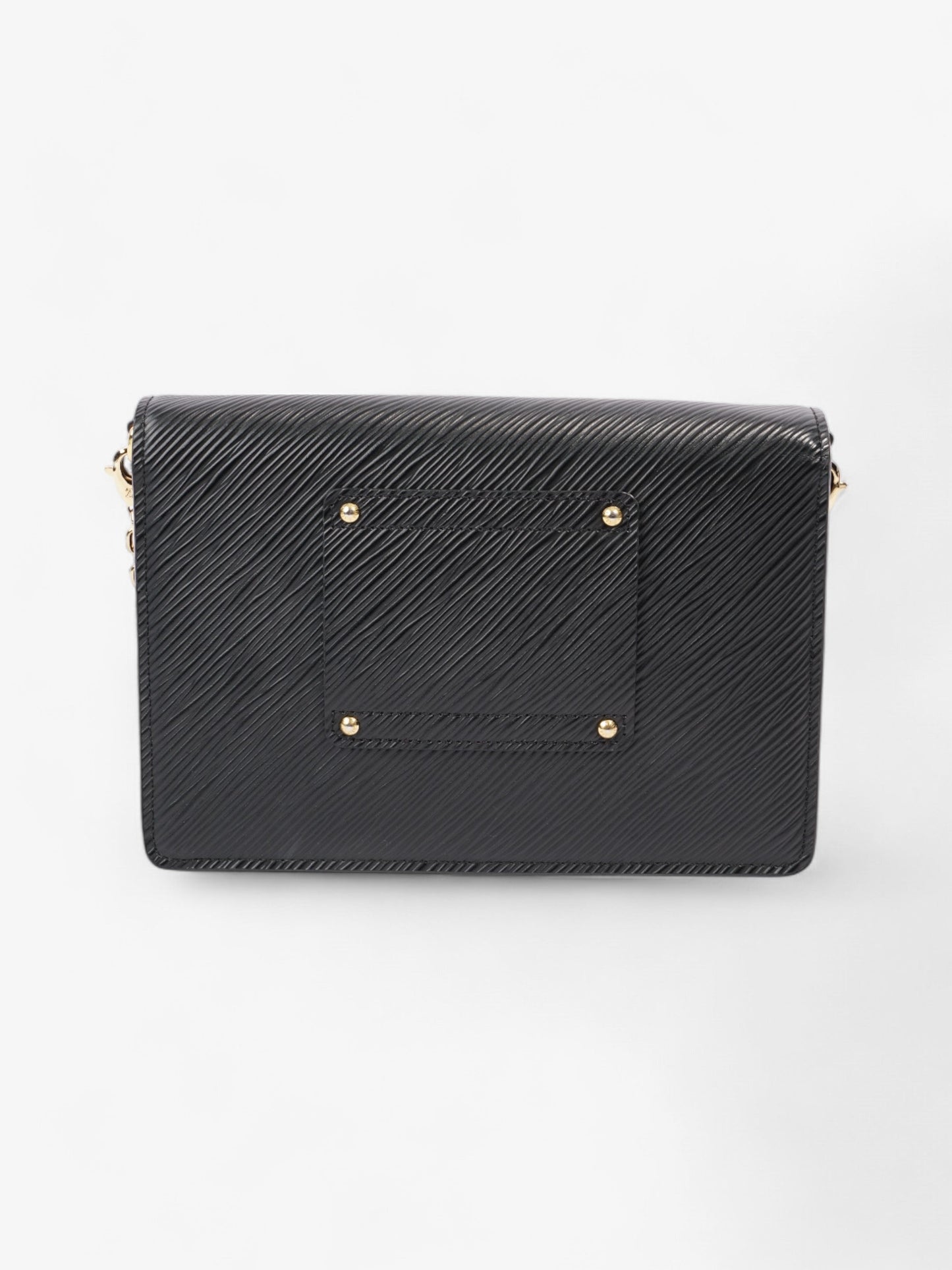 Louis Vuitton Twist Chain Bag Black Epi Leather PM