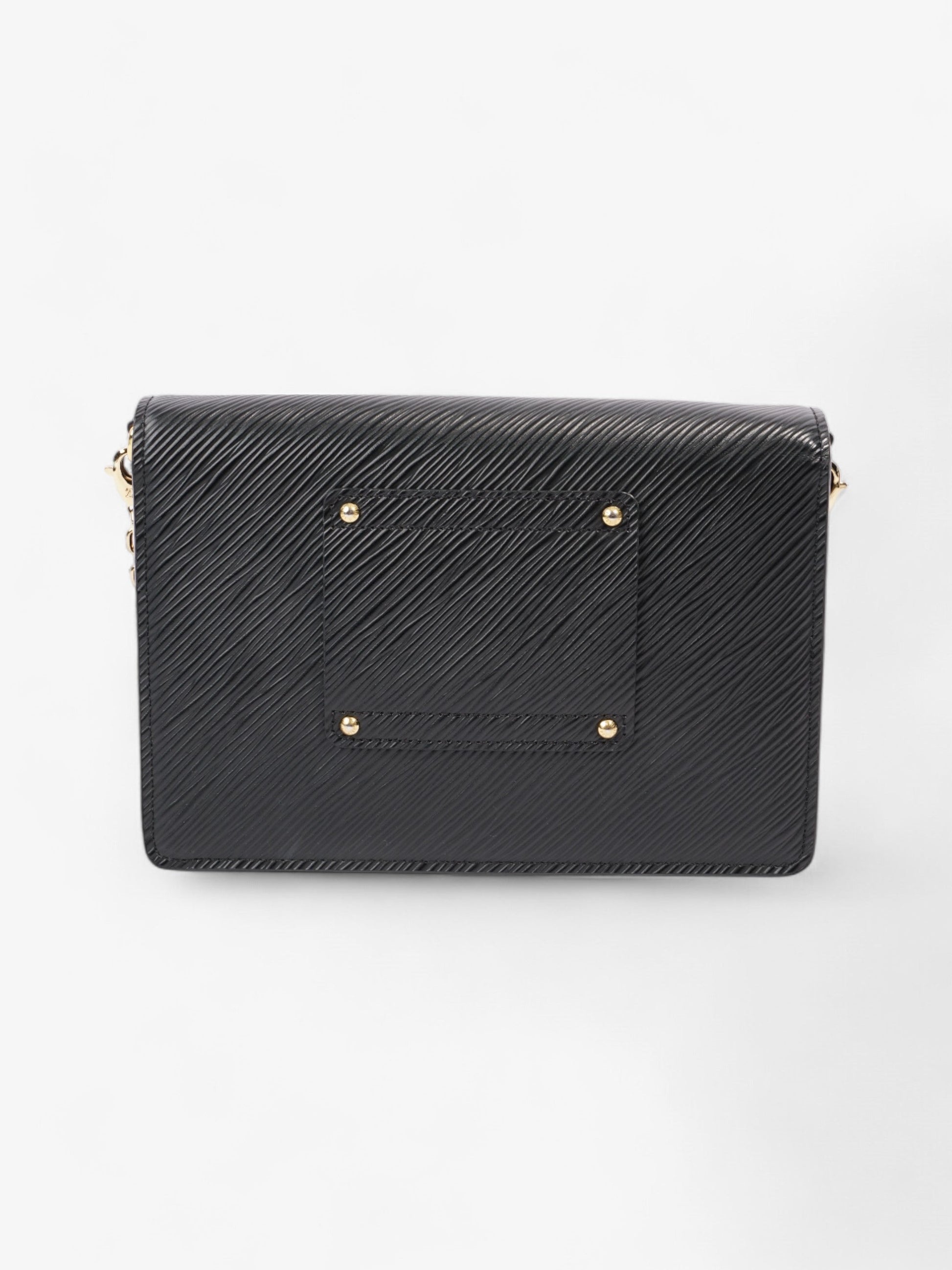 Louis Vuitton Twist Chain Bag Black Epi Leather PM