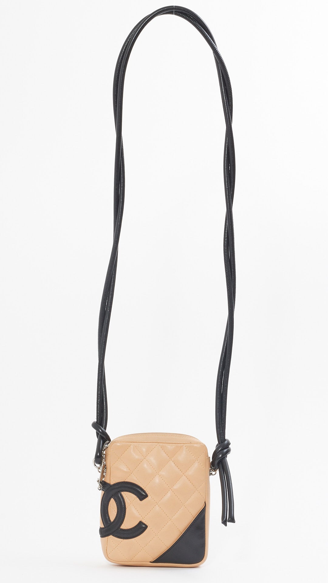 Chanel Beige/Black Cambon Crossbody Bag