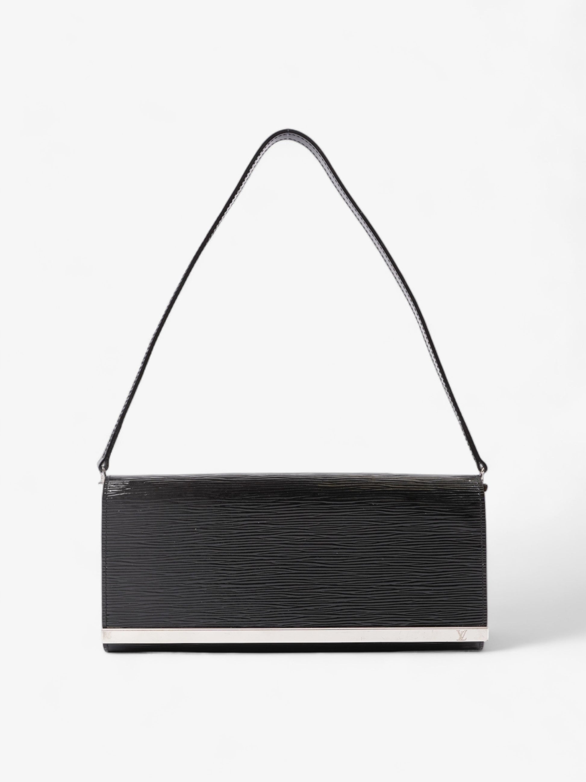 Louis Vuitton Sevigne Clutch Bag Black Epi Leather