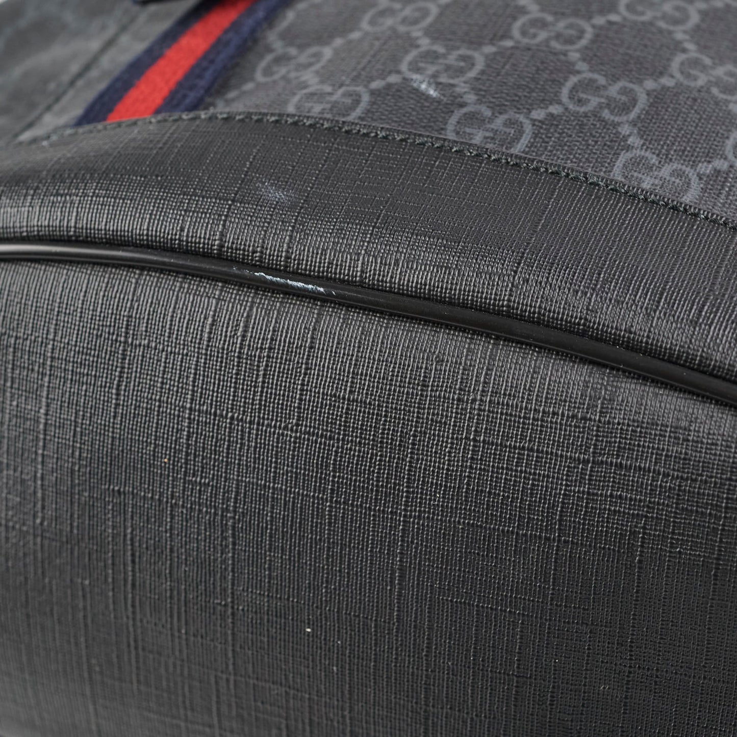 Gucci Monogram Black Men's Backpack