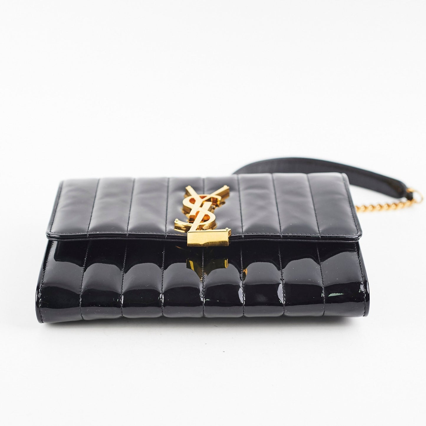 Saint Laurent Vicky Crossbody Bag Black