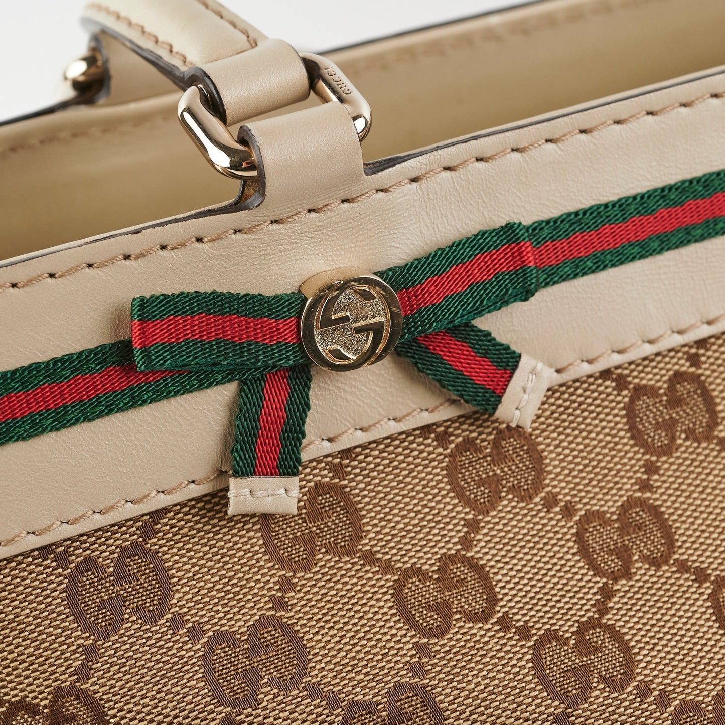 Gucci Monogram  Shoulder Tote