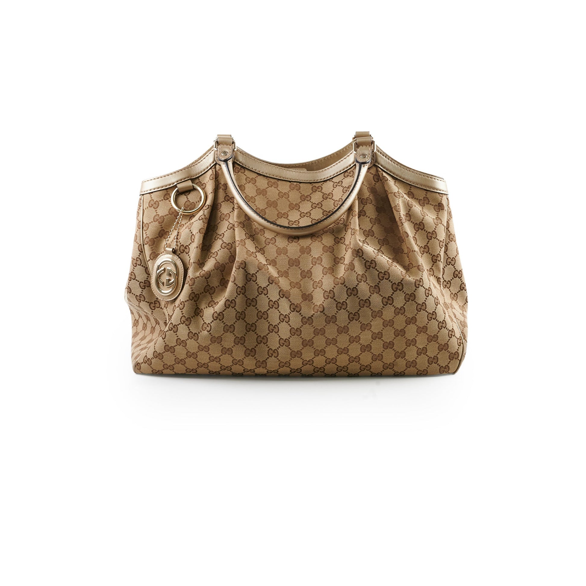 Gucci Sukey Large Tote Beige