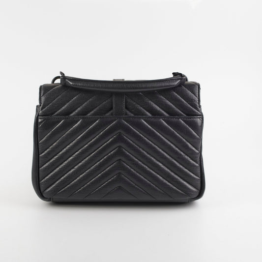 Saint Laurent So black Medium College Bag