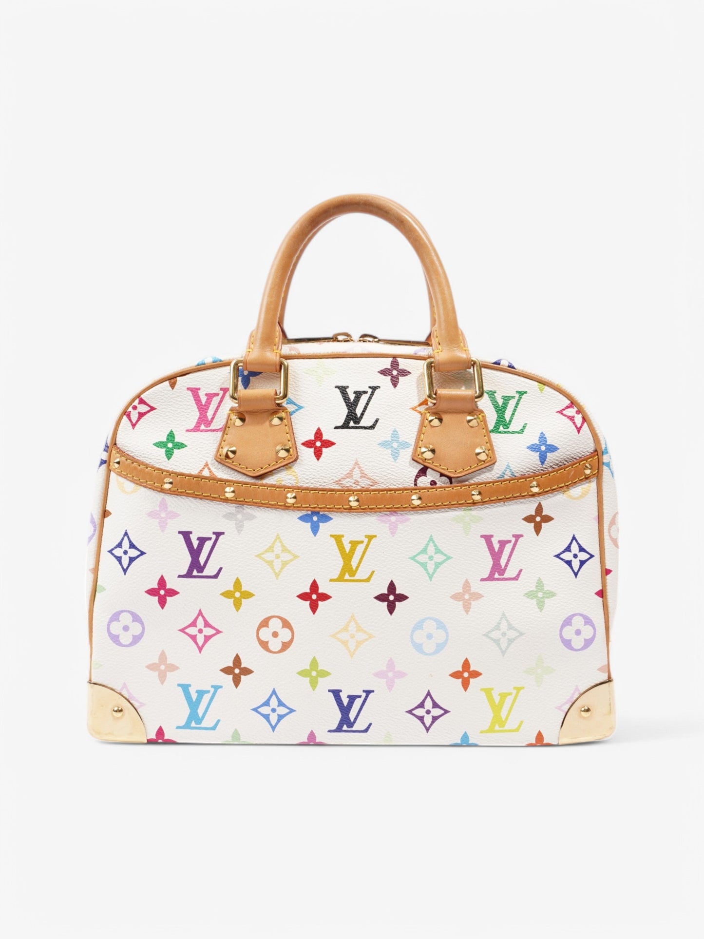 Louis Vuitton x Murakami Monogram Multicolor Trouville Bag White / Multicolour Coated Canvas