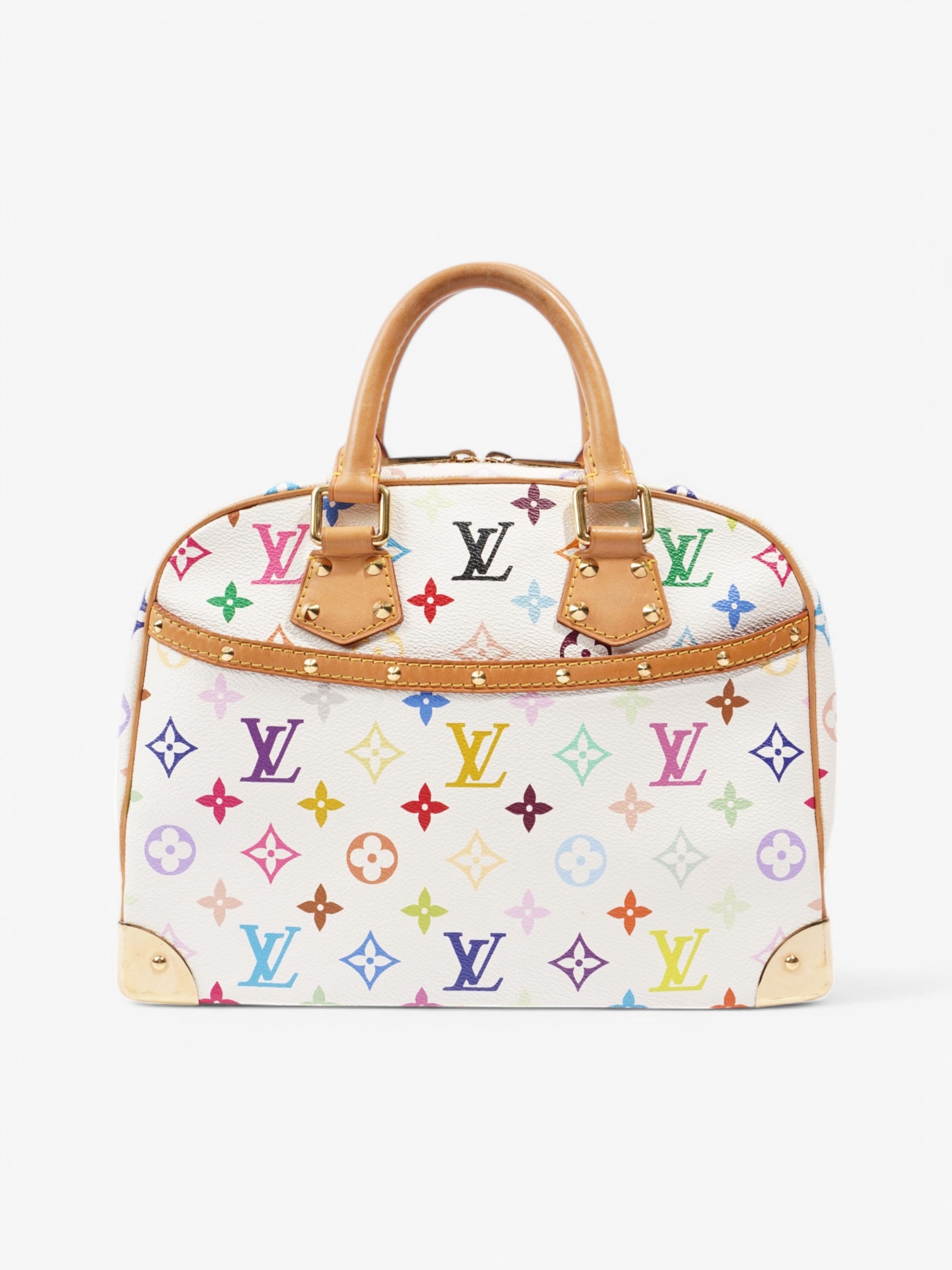 Louis Vuitton x Murakami Monogram Multicolor Trouville Bag White / Multicolour Coated Canvas