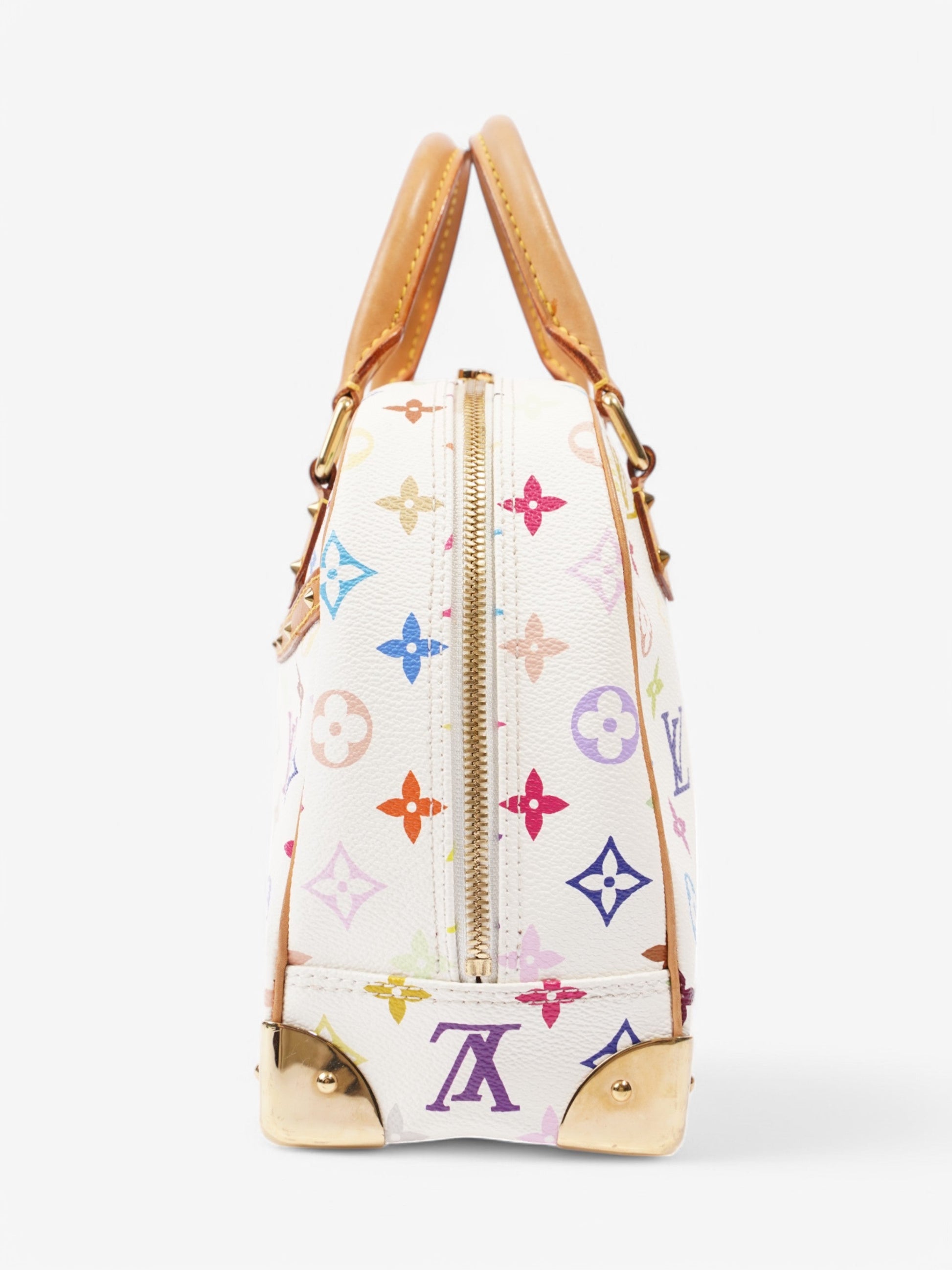 Louis Vuitton x Murakami Monogram Multicolor Trouville Bag White / Multicolour Coated Canvas