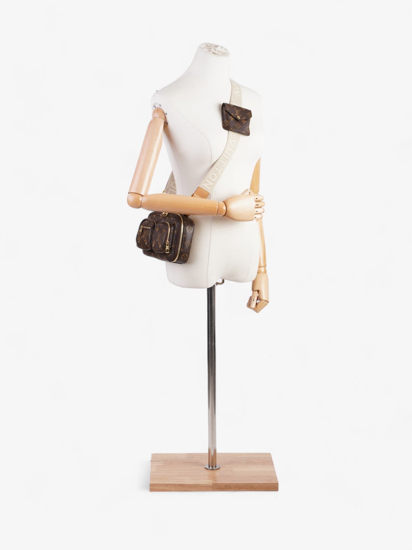 Louis Vuitton Utility Bag Monogram Coated Canvas