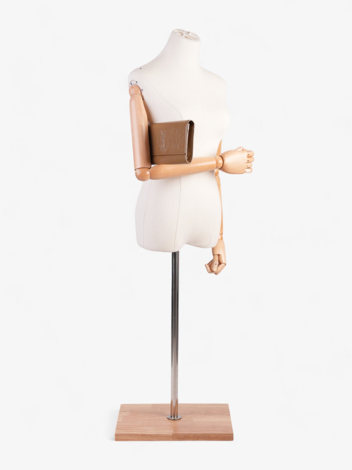 Saint Laurent Belle de Jour Tan Calfskin Leather Large