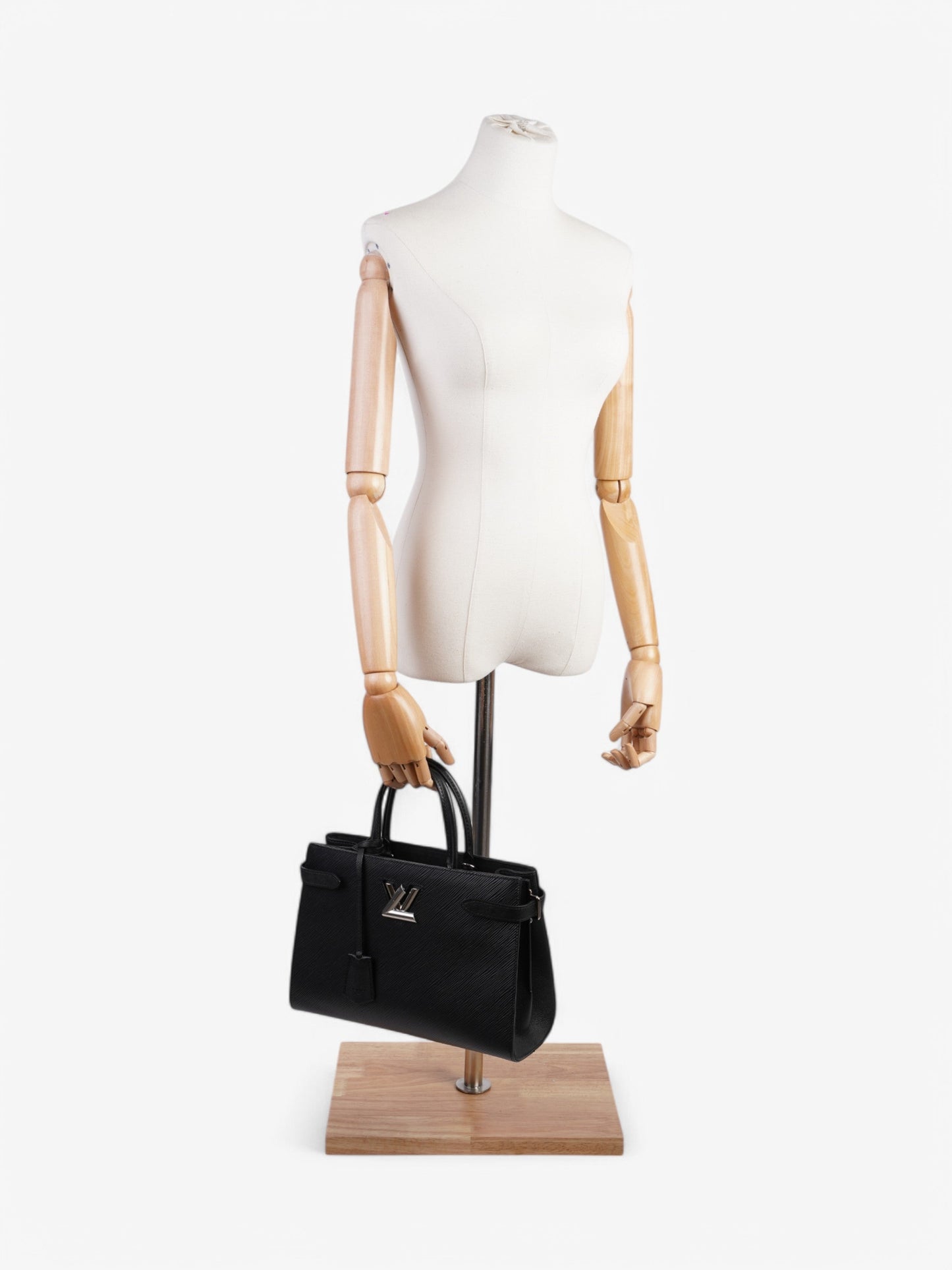 Louis Vuitton Twist Tote Black Epi Leather