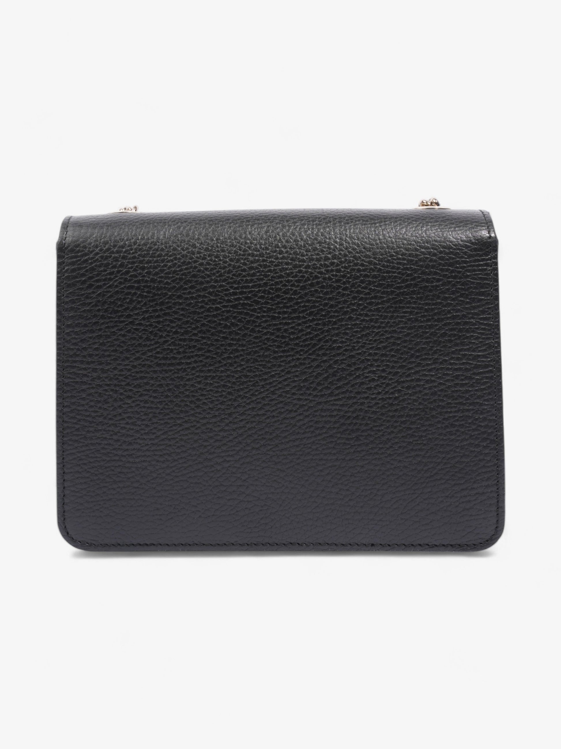 Gucci Interlocking G Bag Black Leather Small